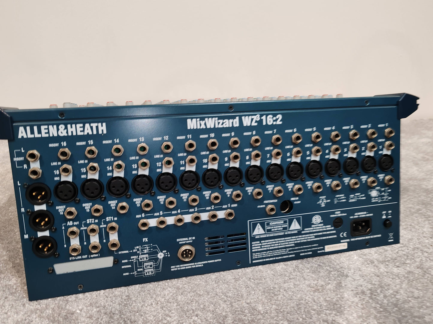 Allen & Heath MixWizard WZ3 16:2 - 16 Channel Mixer Original Box