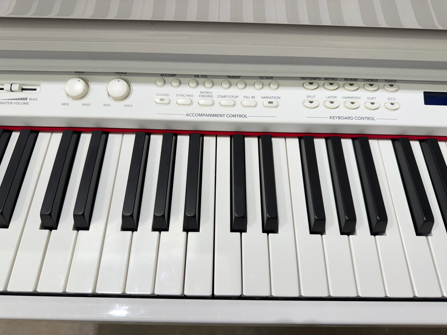 Gear4Music Grand Digital Piano - Model GDP-200 - Gloss White RRP £1349