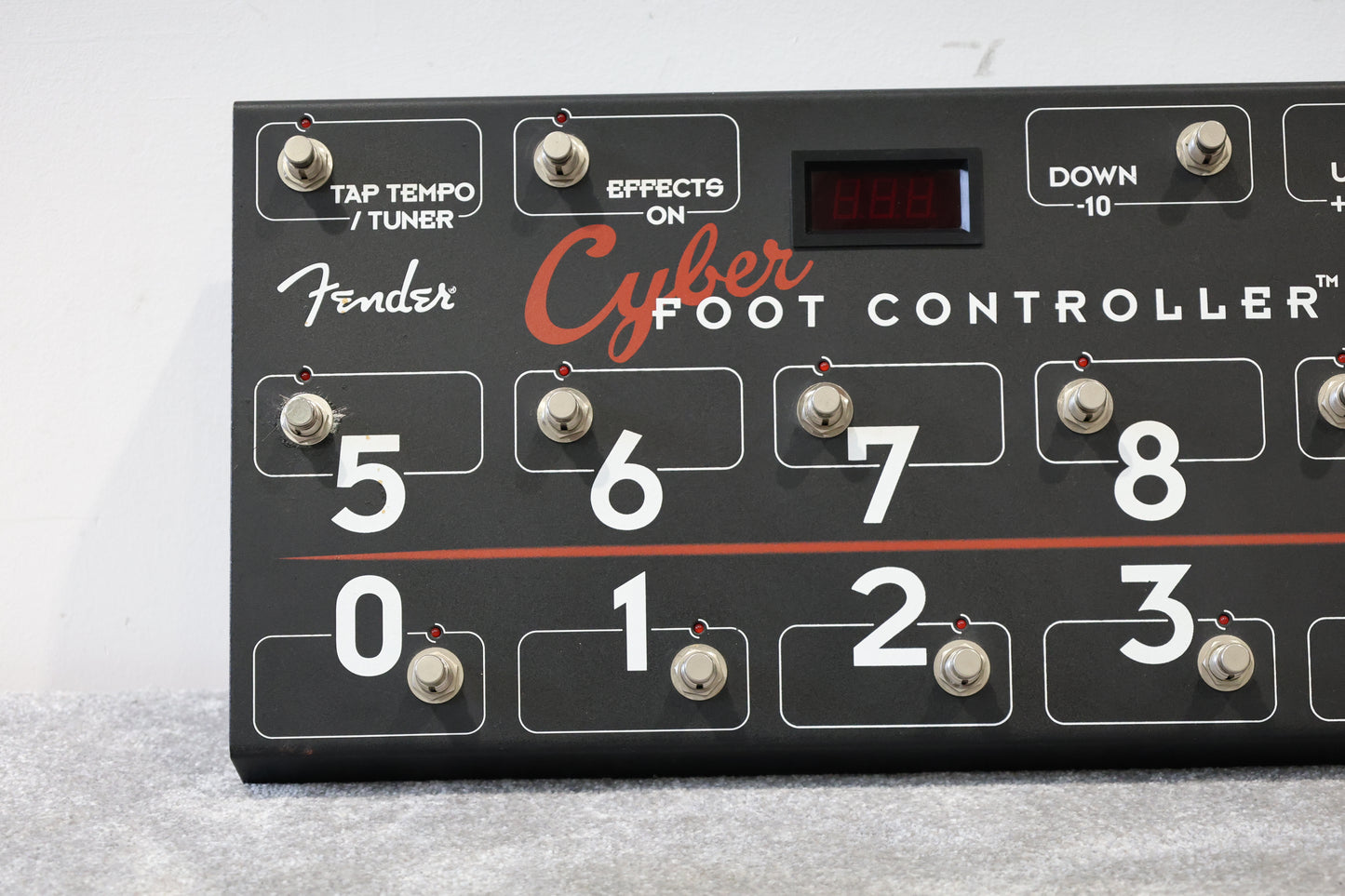 Fender Cyber Foot Controller - PR 521 - Very Good w/ Instructions & Wiring Diagram