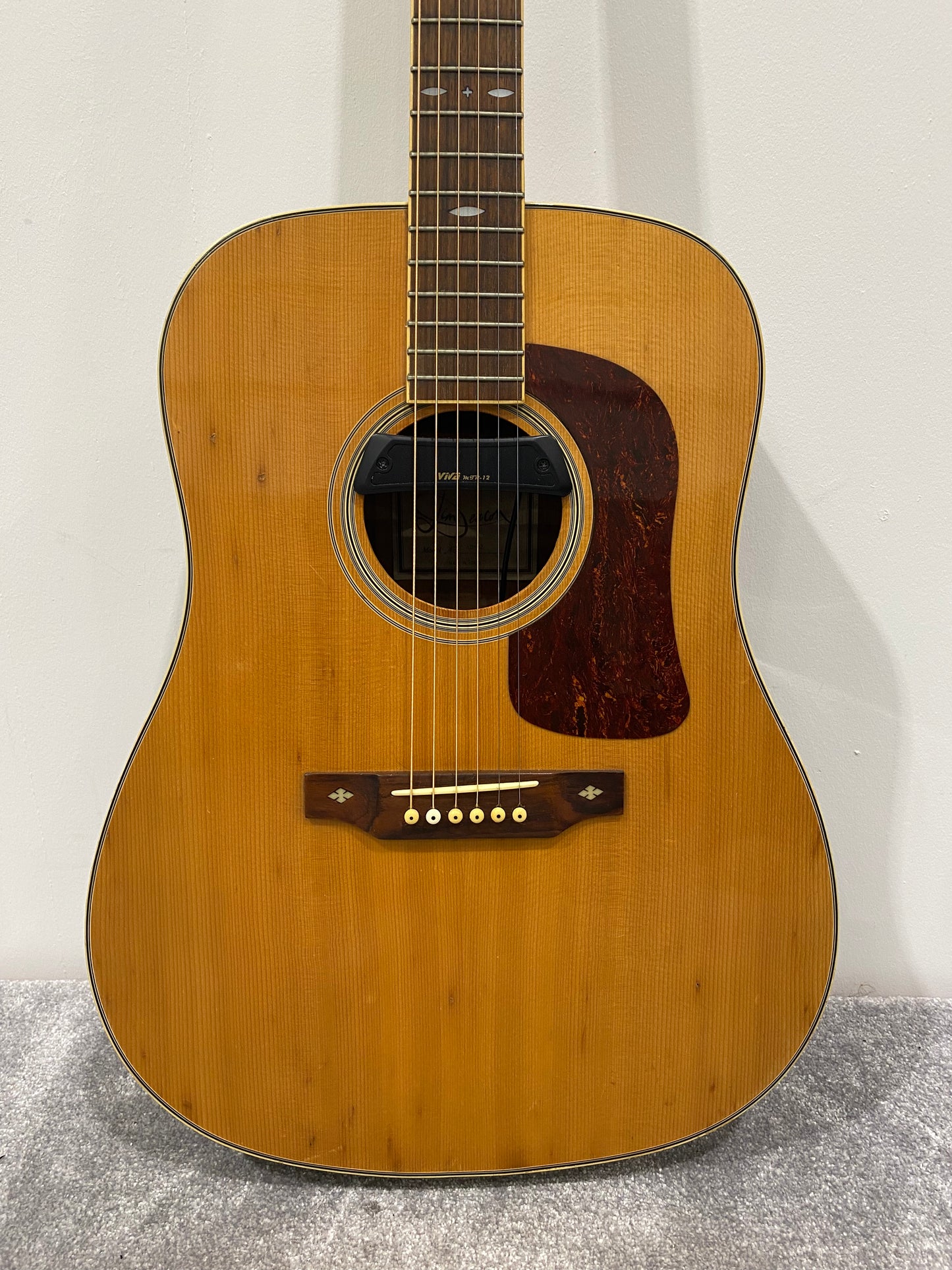 Jim Deacon AD-92 Dreadnought Converted Electro Acoustic Guitar