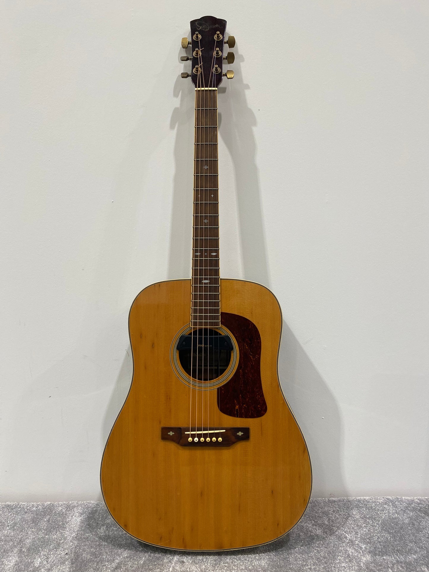 Jim Deacon AD-92 Dreadnought Converted Electro Acoustic Guitar
