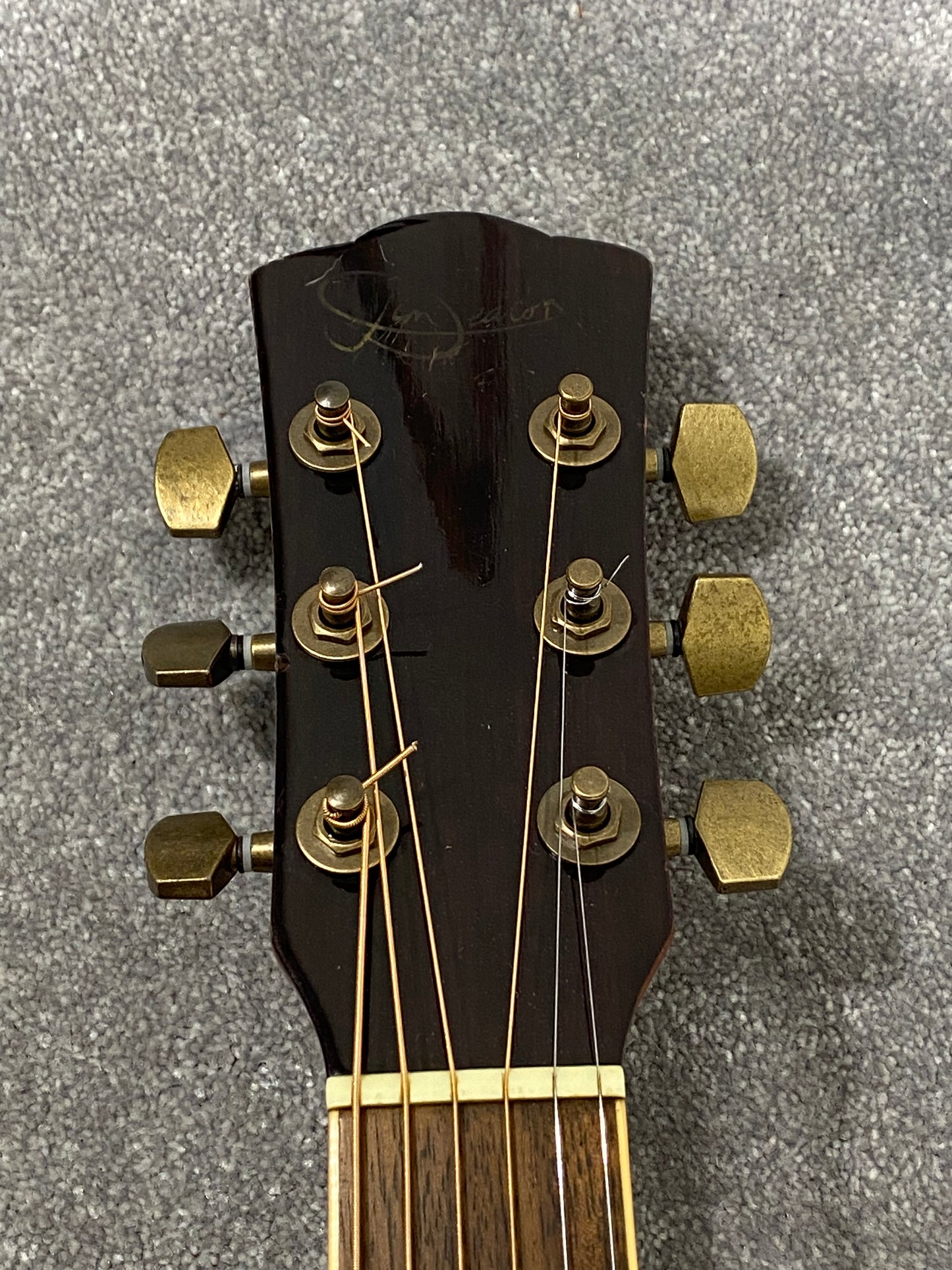 Jim Deacon AD-92 Dreadnought Converted Electro Acoustic Guitar