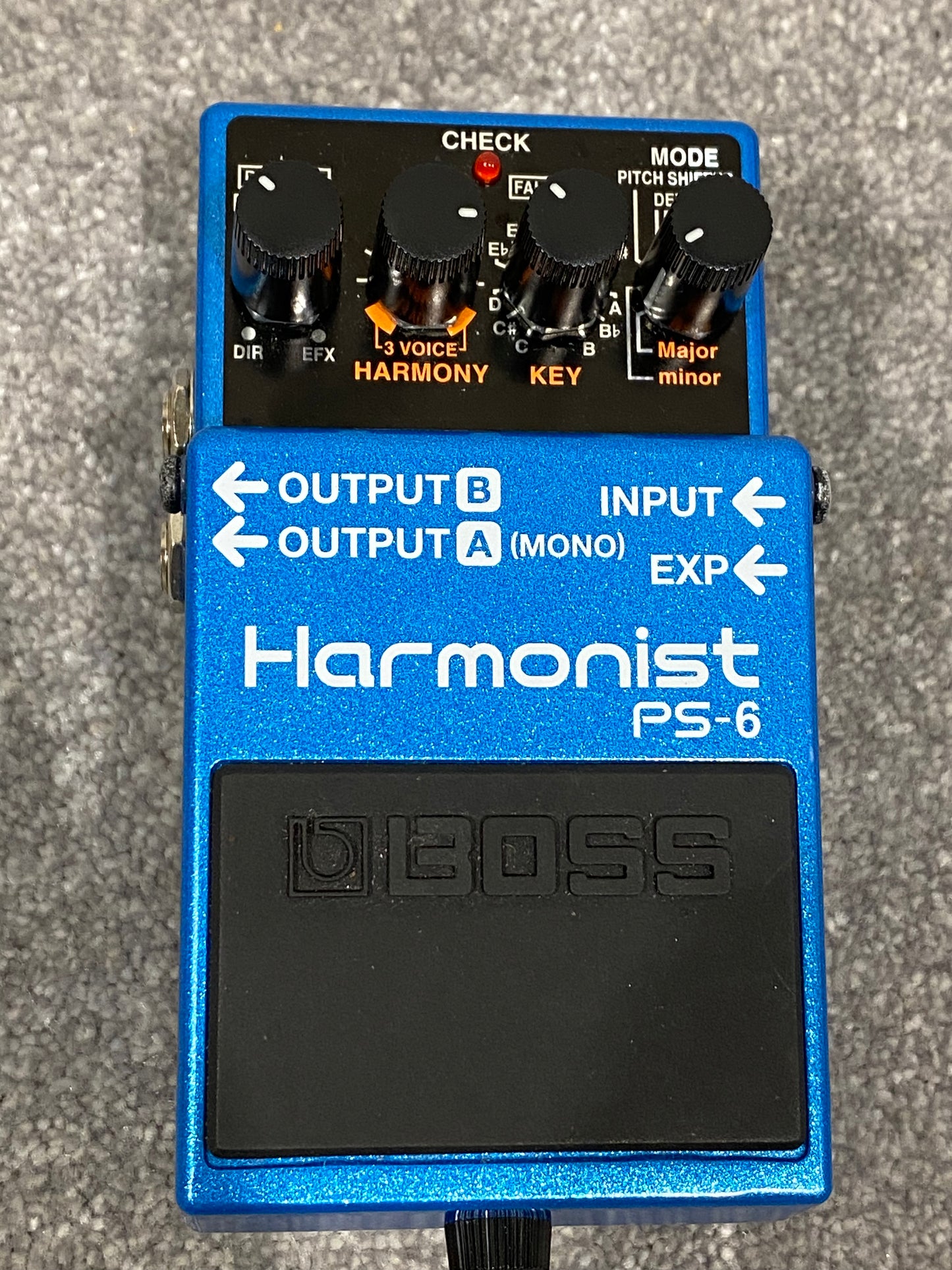 Boss Harmonist PS-6 Guitar Effects Pedal - Blue