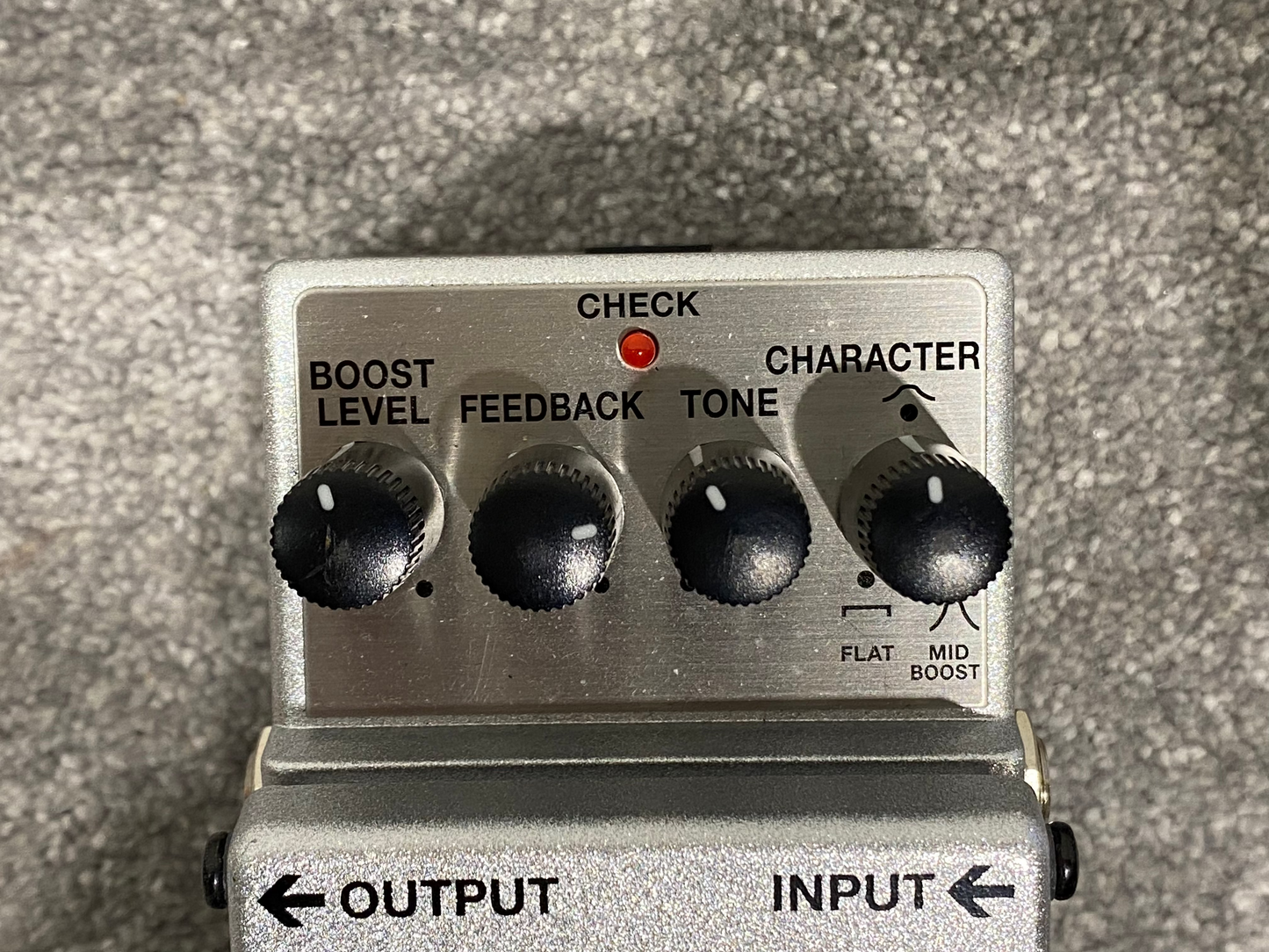 Boss FB-2 Feedbacker/Booster Multi Effects Pedal - Silver