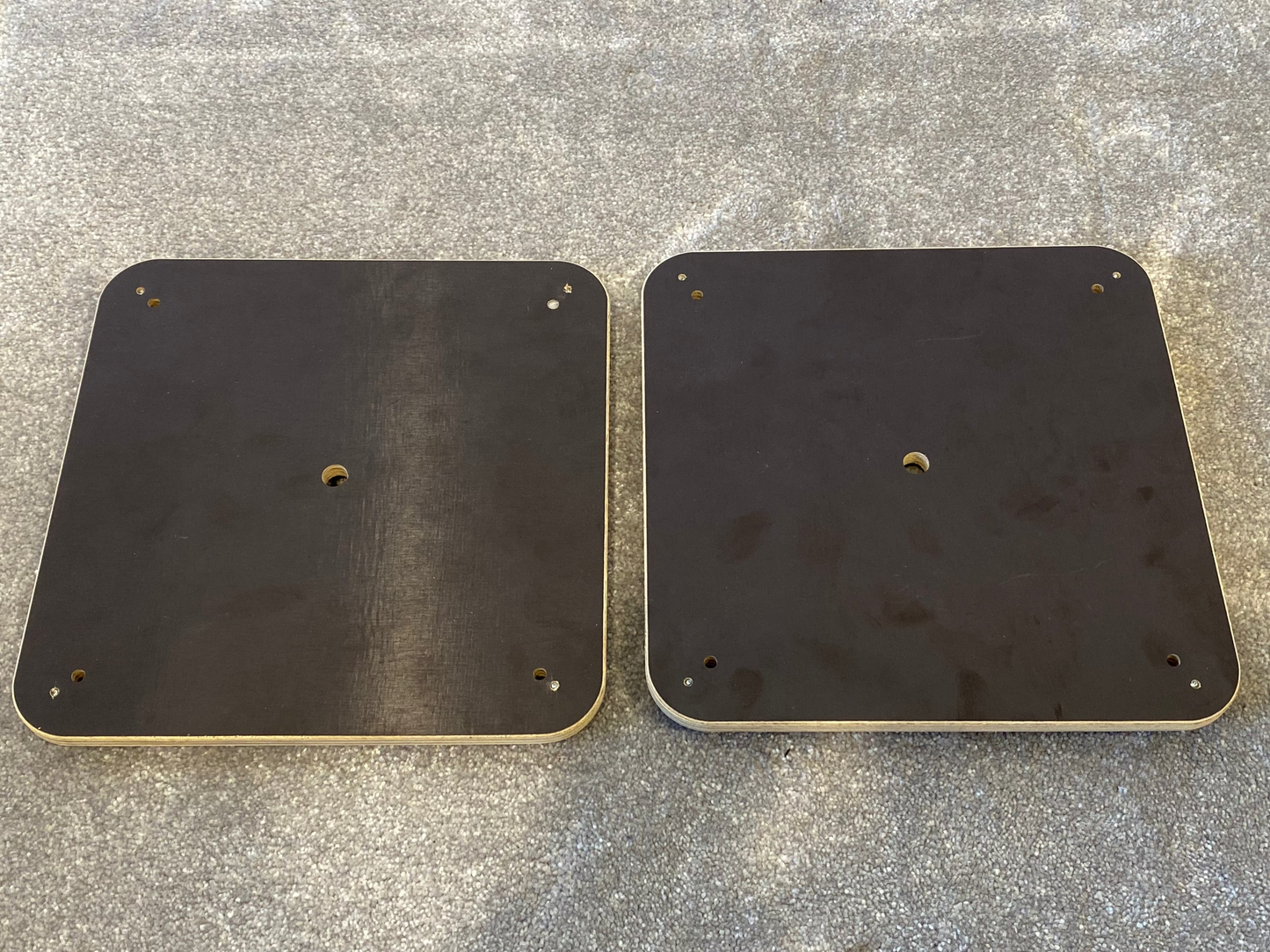 Pair of Wooden Speaker Stands Platforms - Excellent Condition