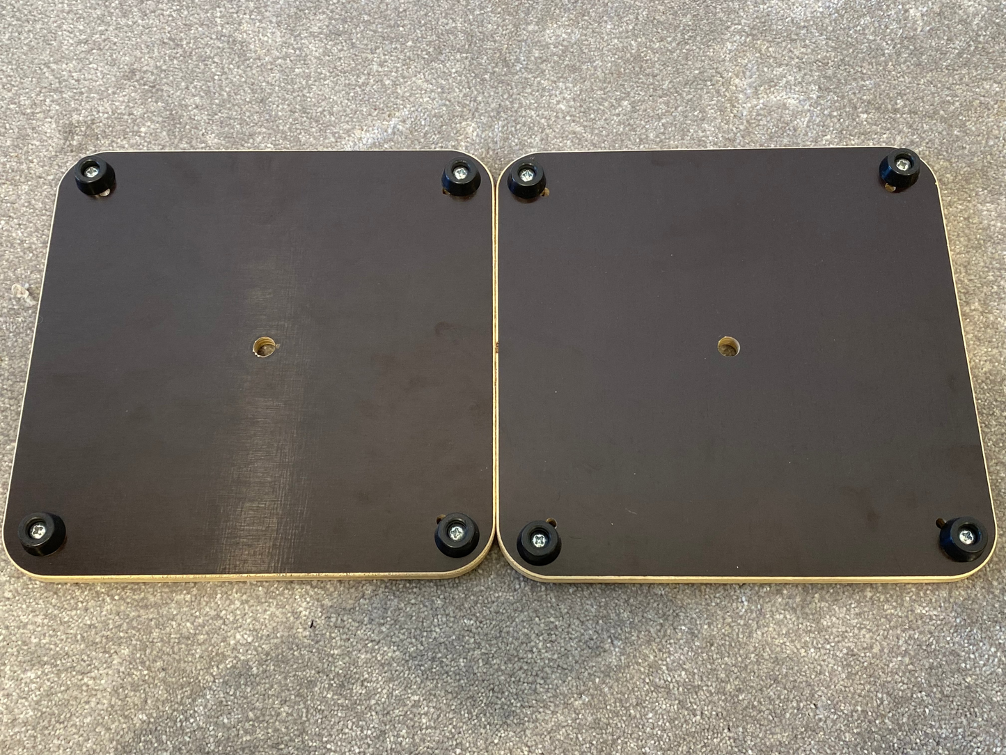 Pair of Wooden Speaker Stands Platforms - Excellent Condition