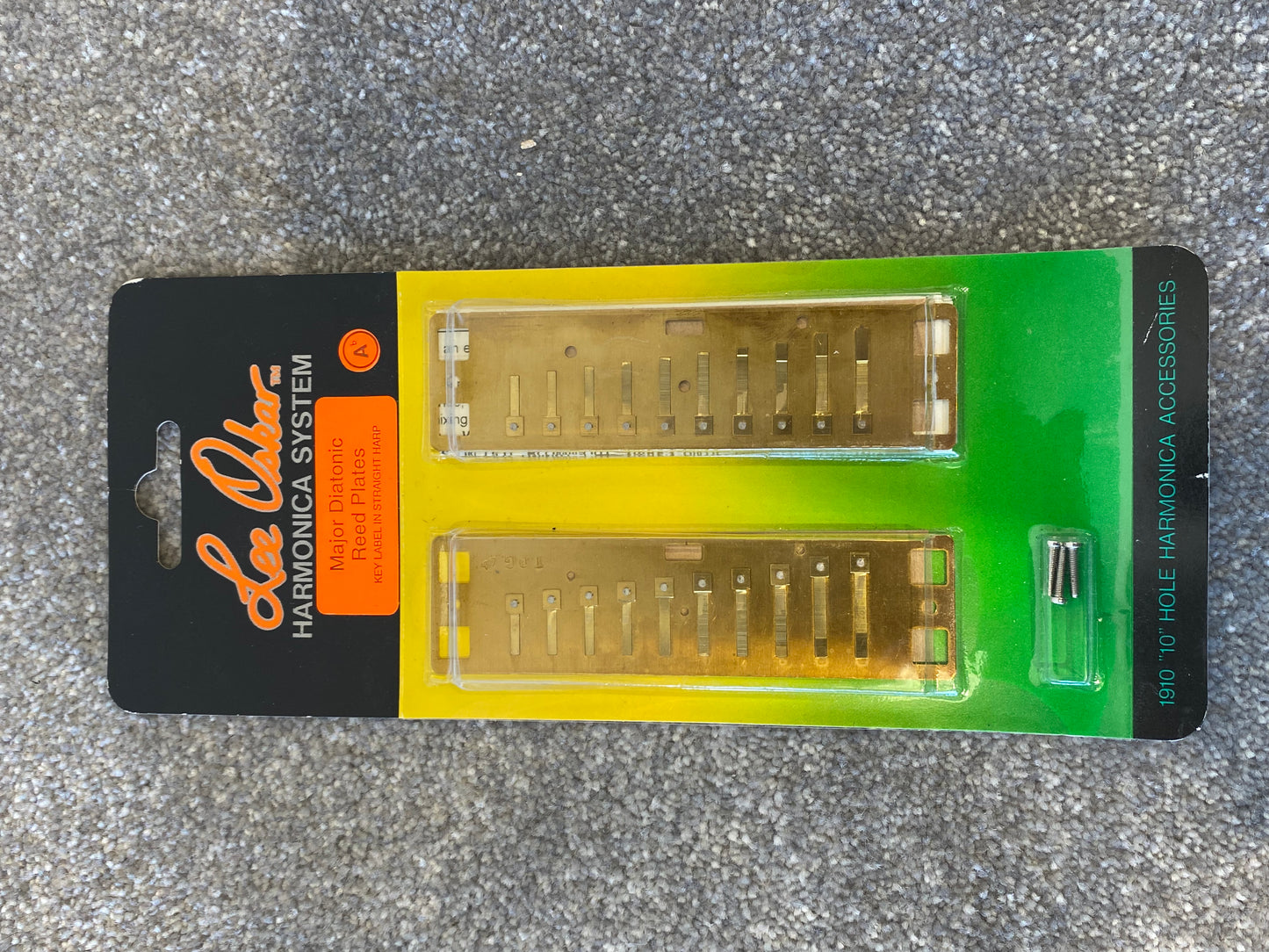 Lee Oskar Harmonica System Major Diatonic Reed Plates - Harmonica Reed Plates New