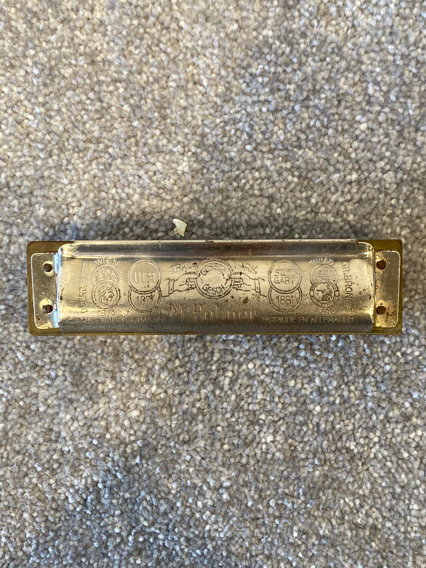 Hohner Echo Super Vamper Harmonica with Box - Germany
