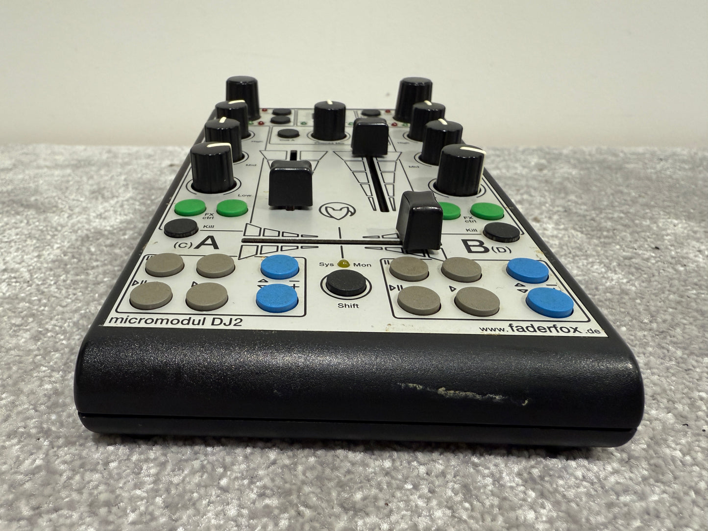 Faderfox Micromodul DJ2 - DJ Controller with Power Supply