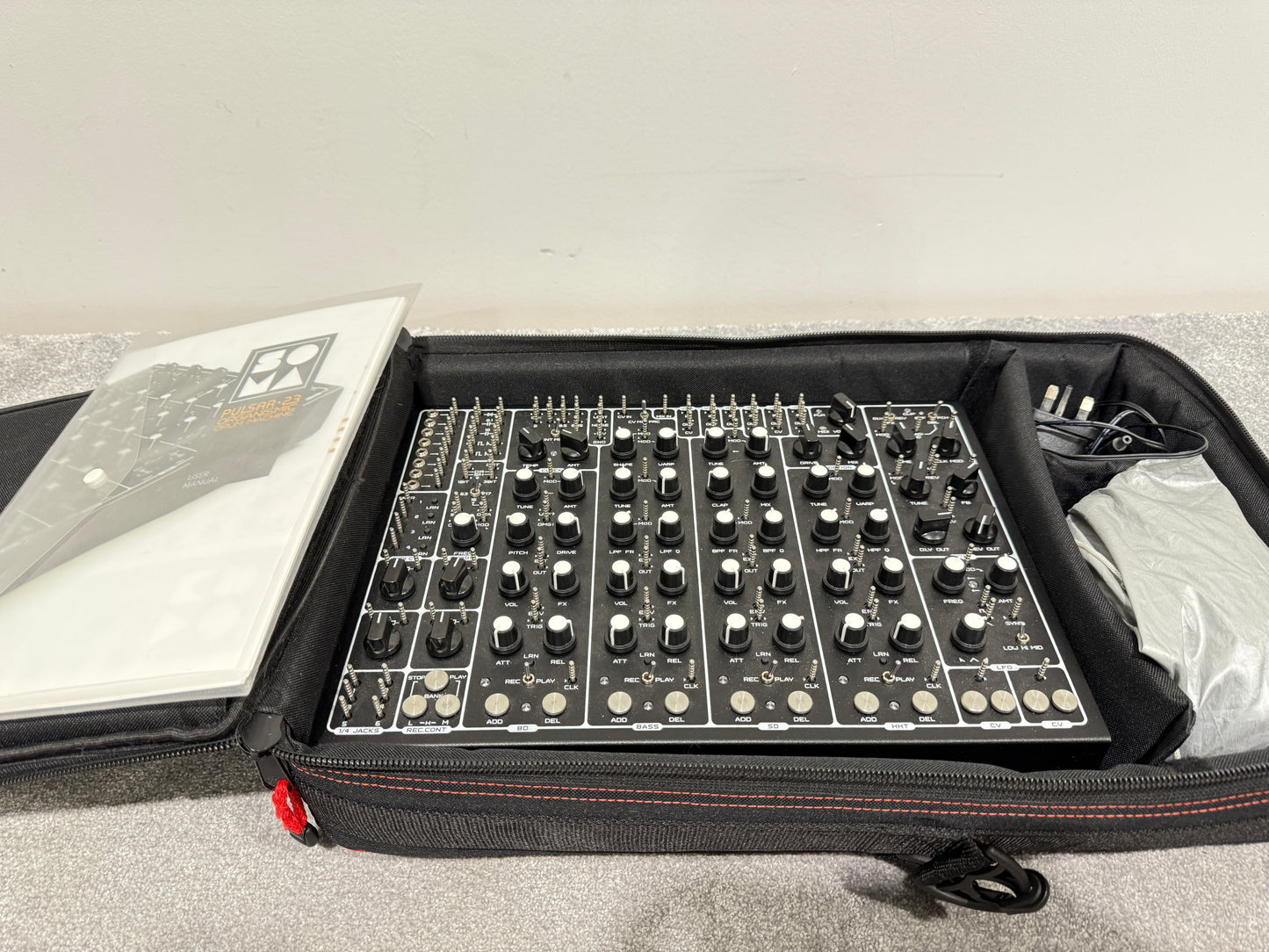 Soma Pulsar 23 - Organismic Drum Machine - Semi-Modular - Open box new
