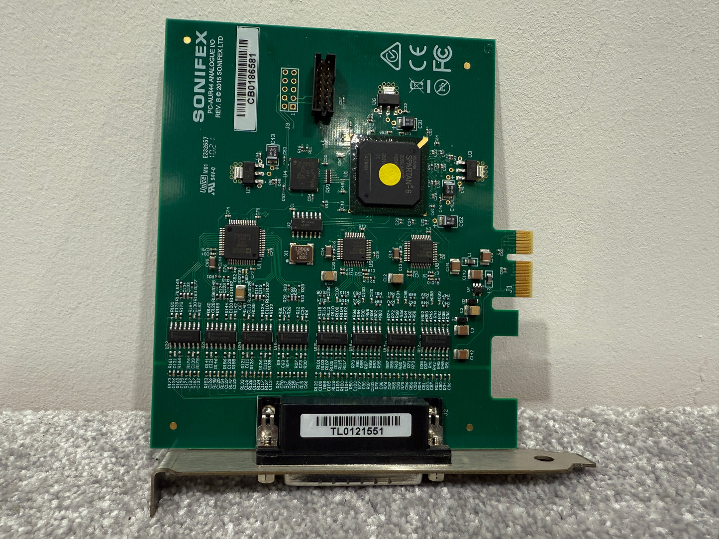 Sonifex Auricon 4.4 - PC-AUR44 Analogue I/O Professional Soundcard (Balanced) 4 Stereo I/O - RRP