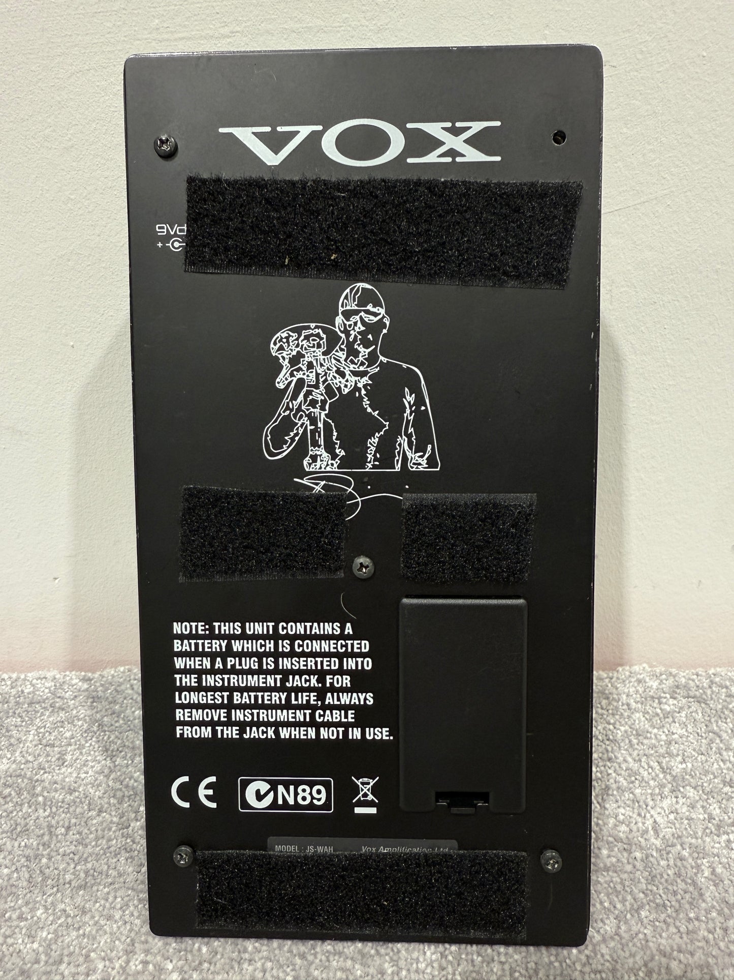 Joe Satriani & Vox - Big Bad Wah - Dual Wah Pedal in Original Box