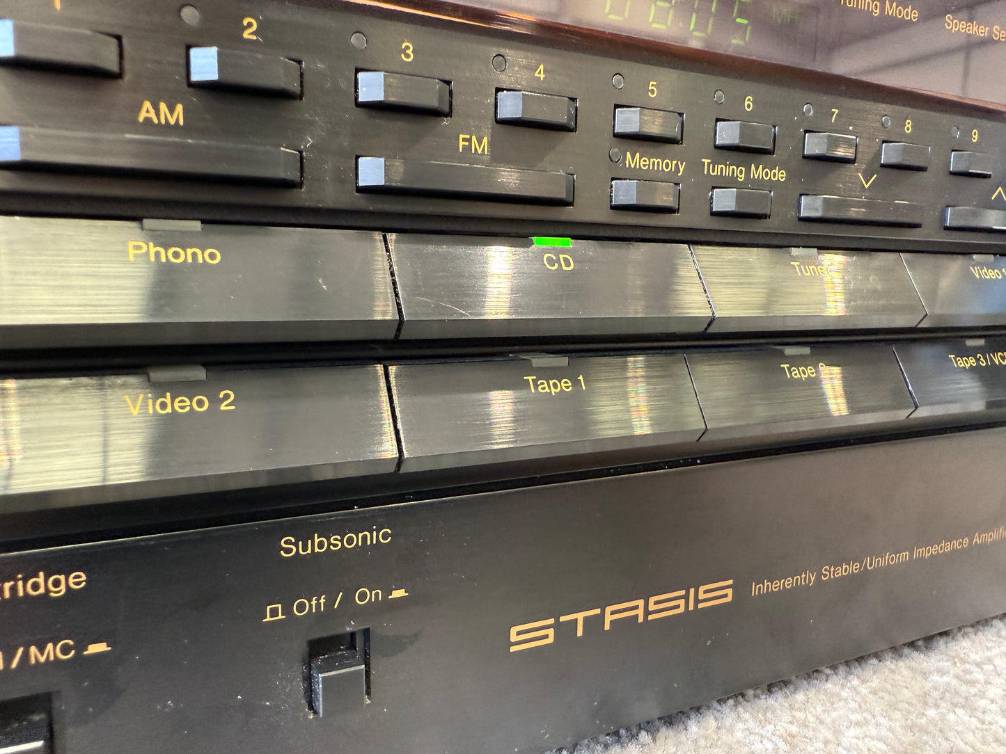 Nakamichi TA-4E Stereo Receiver – Nelson Pass Stasis Design, 100W Excellent