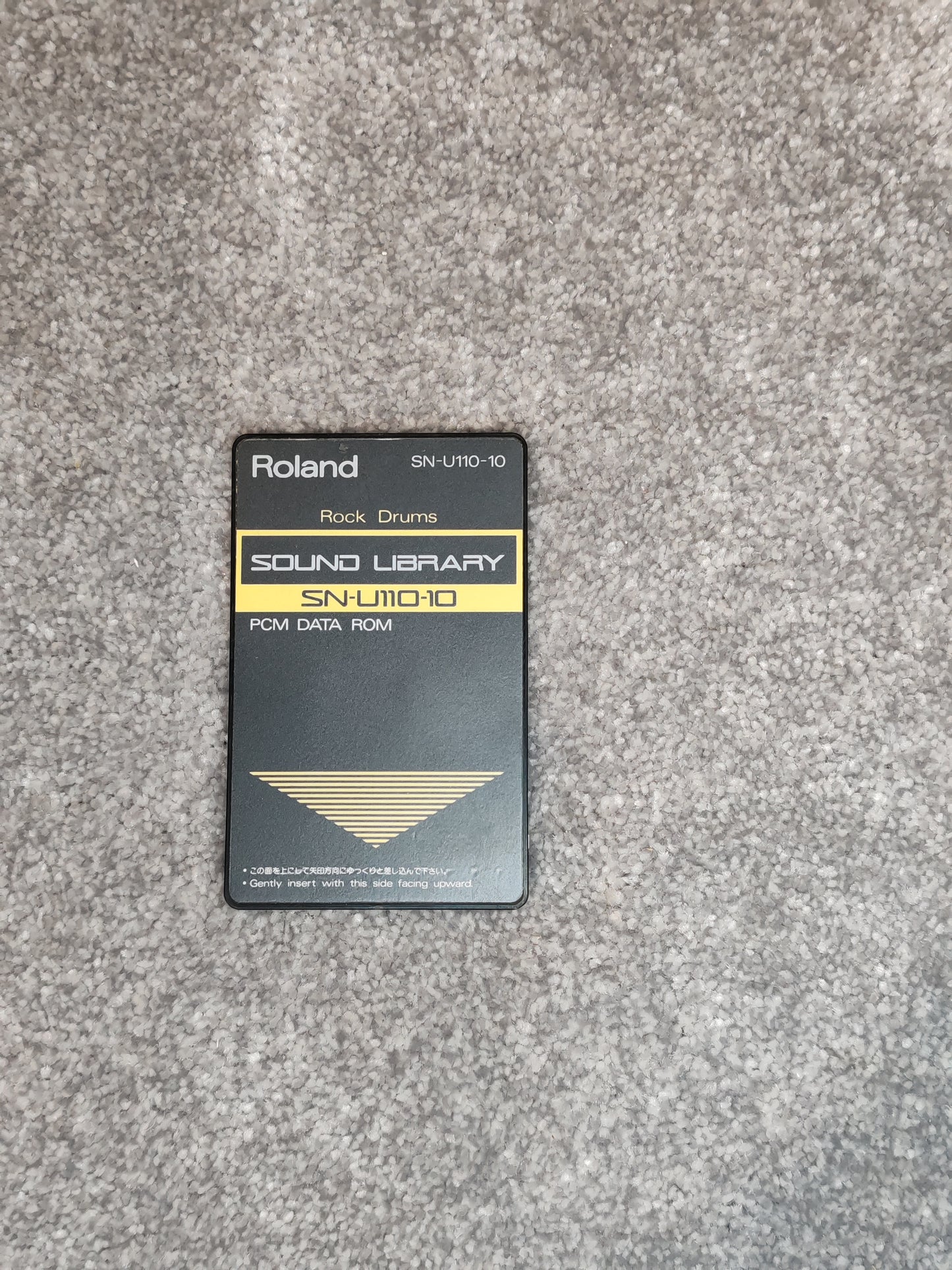 Roland U-110 Sound Library Card - SN-U110-10 - Rock Drums