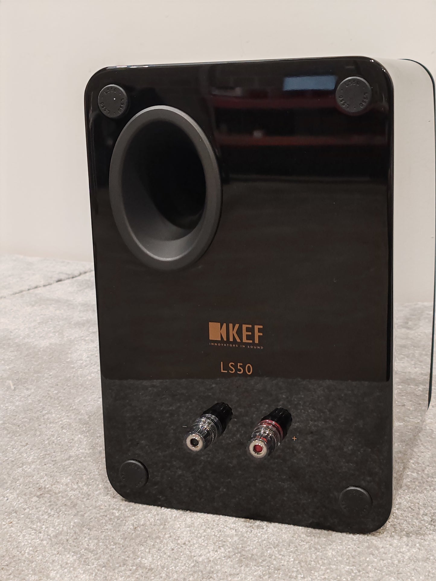 KEF LS50 Two-way Bass Reflex Speakers Pair - Open Box New