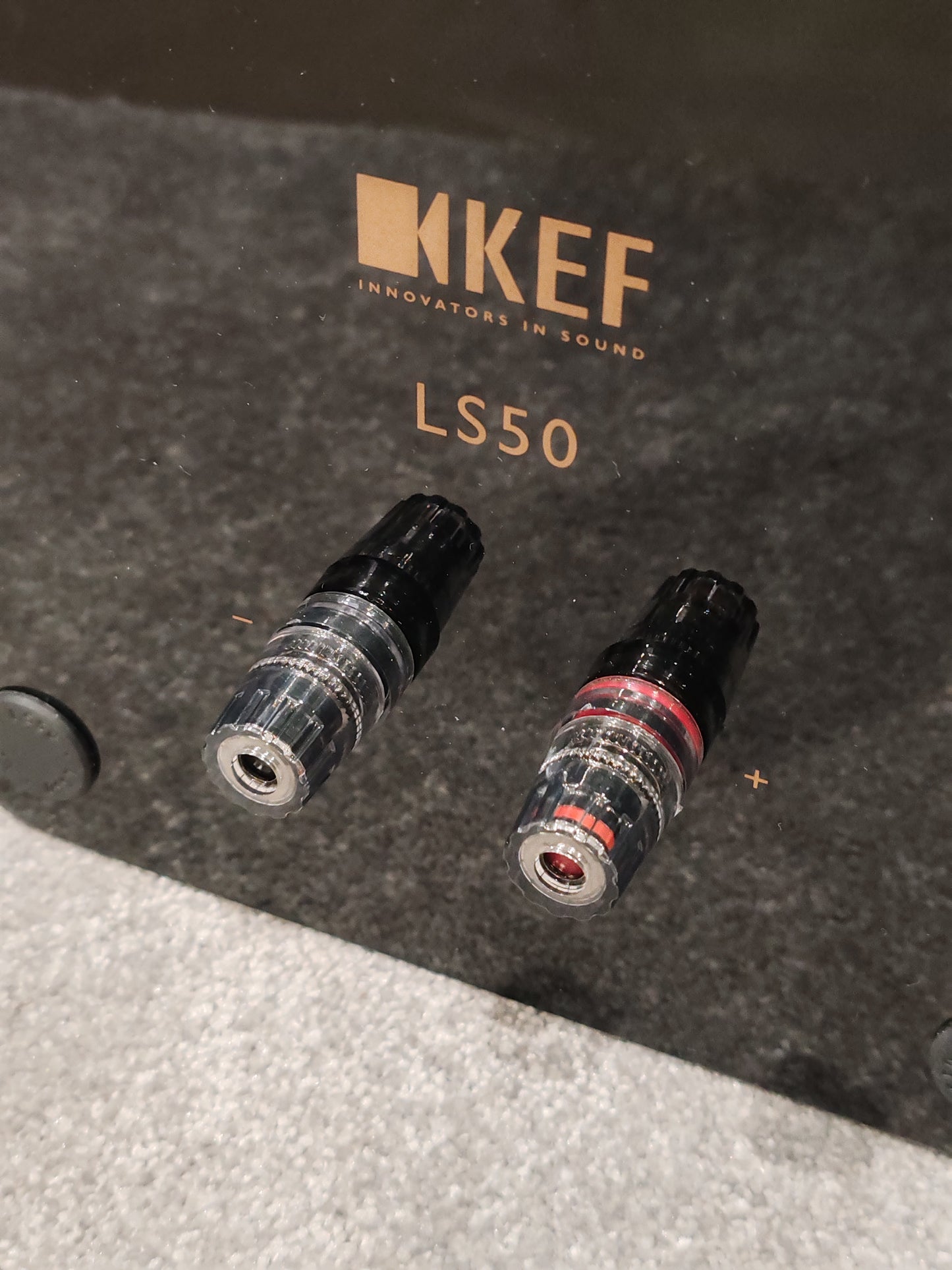 KEF LS50 Two-way Bass Reflex Speakers Pair - Open Box New