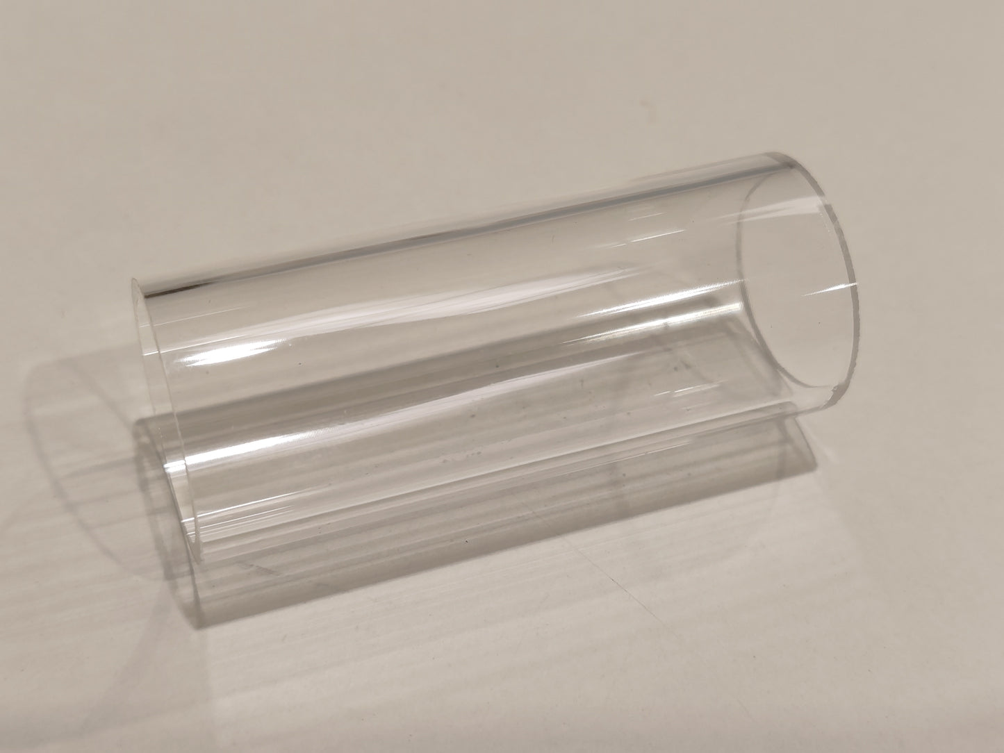 Plastic Guitar Finger Slide - 60mm x 24mm - Clear - Brand New