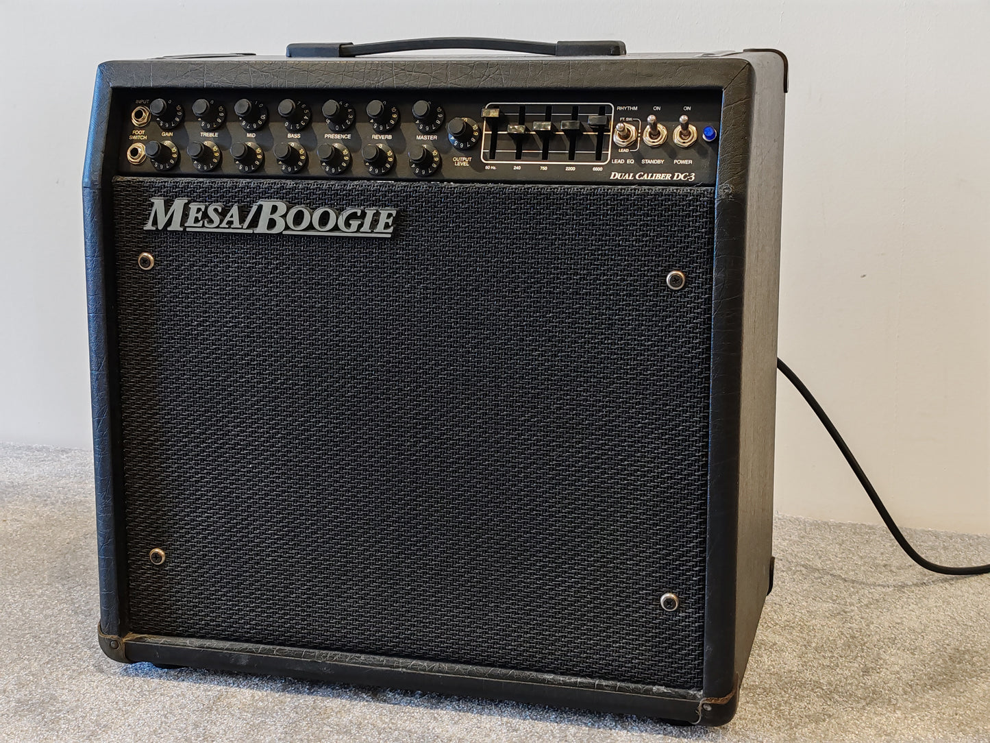 Mesa Boogie Dual Caliber DC-3 Amplifier w/ Footswitch - Spares or Repairs