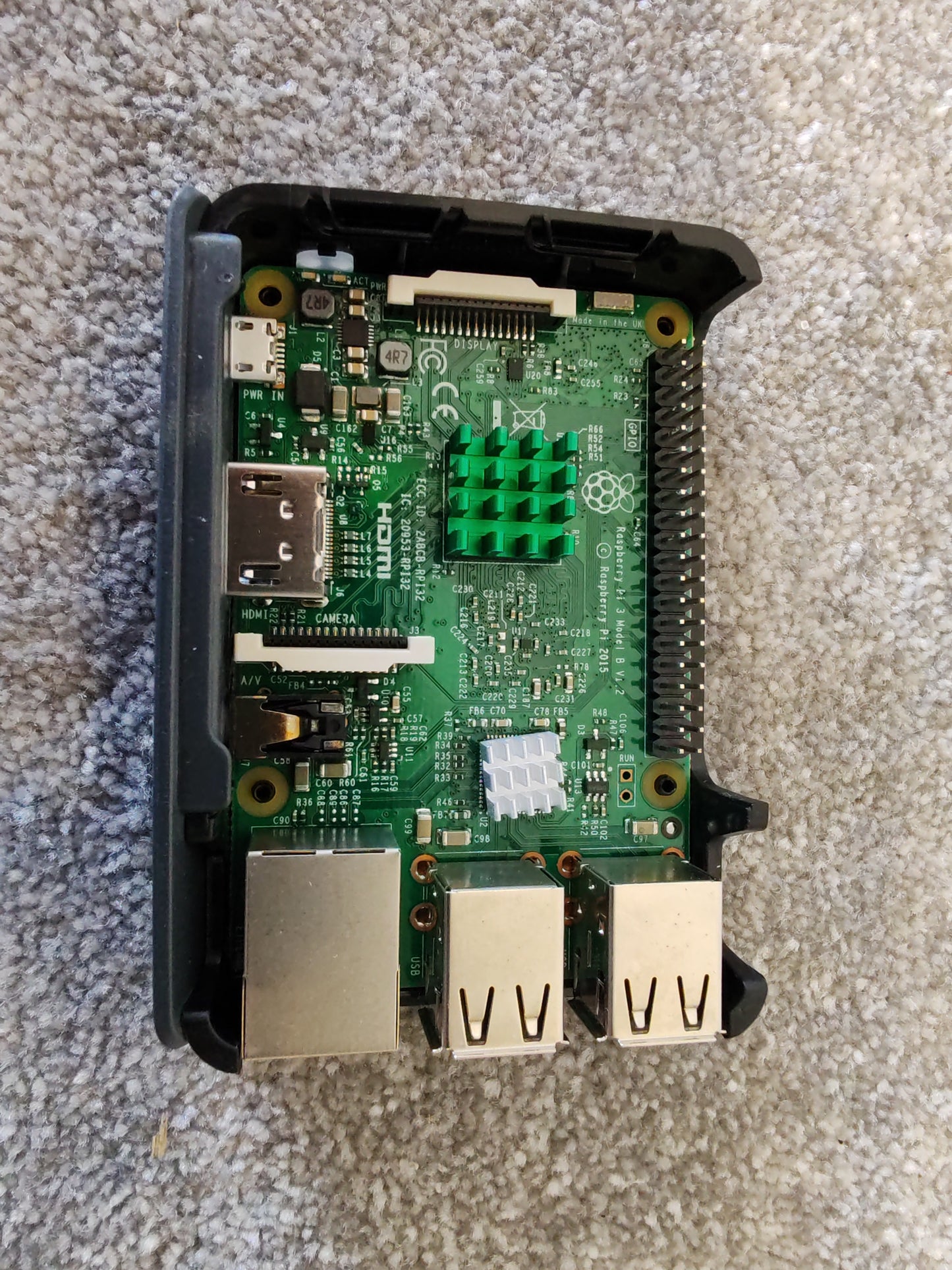 Raspberry Pi 3 Model B Vi 2 Loaded with Windows and Smartsign Radio Broadcast Time Server