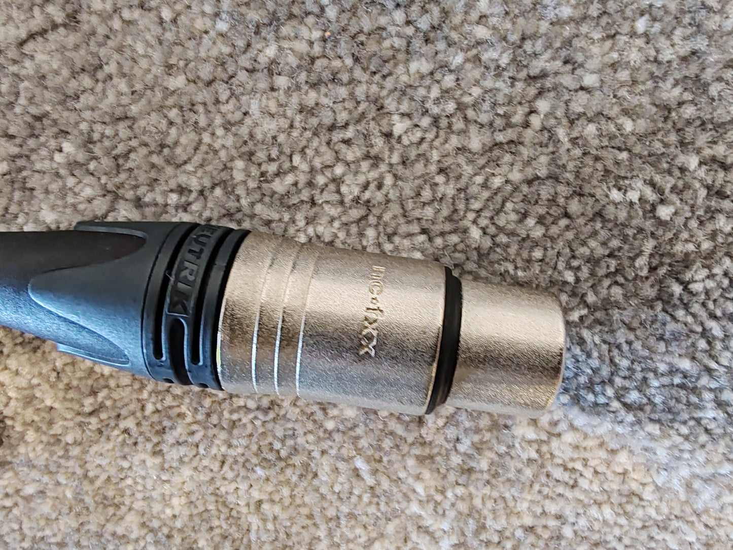 4x 1m XLR Cables - Various Brands - Male to Female