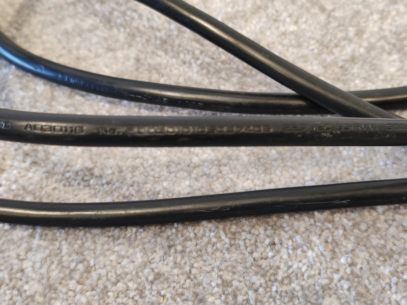 5M Iec C14 TO Iec C13 Black Extension Lead 10A (kettle Cable) - Heavy Duty Design - Excellent - image 5