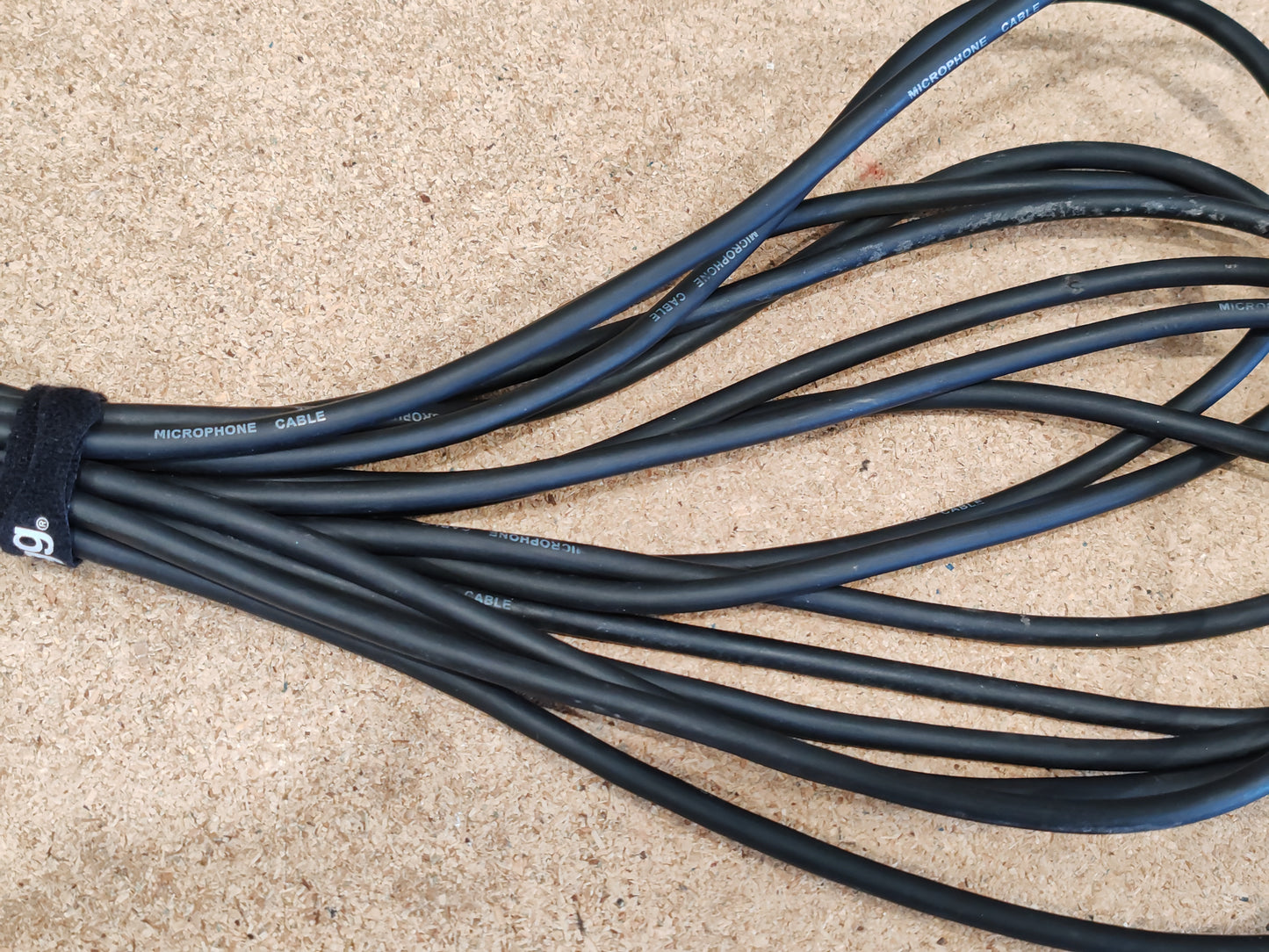 2x 10m XLR Microphone Cables Male to Female