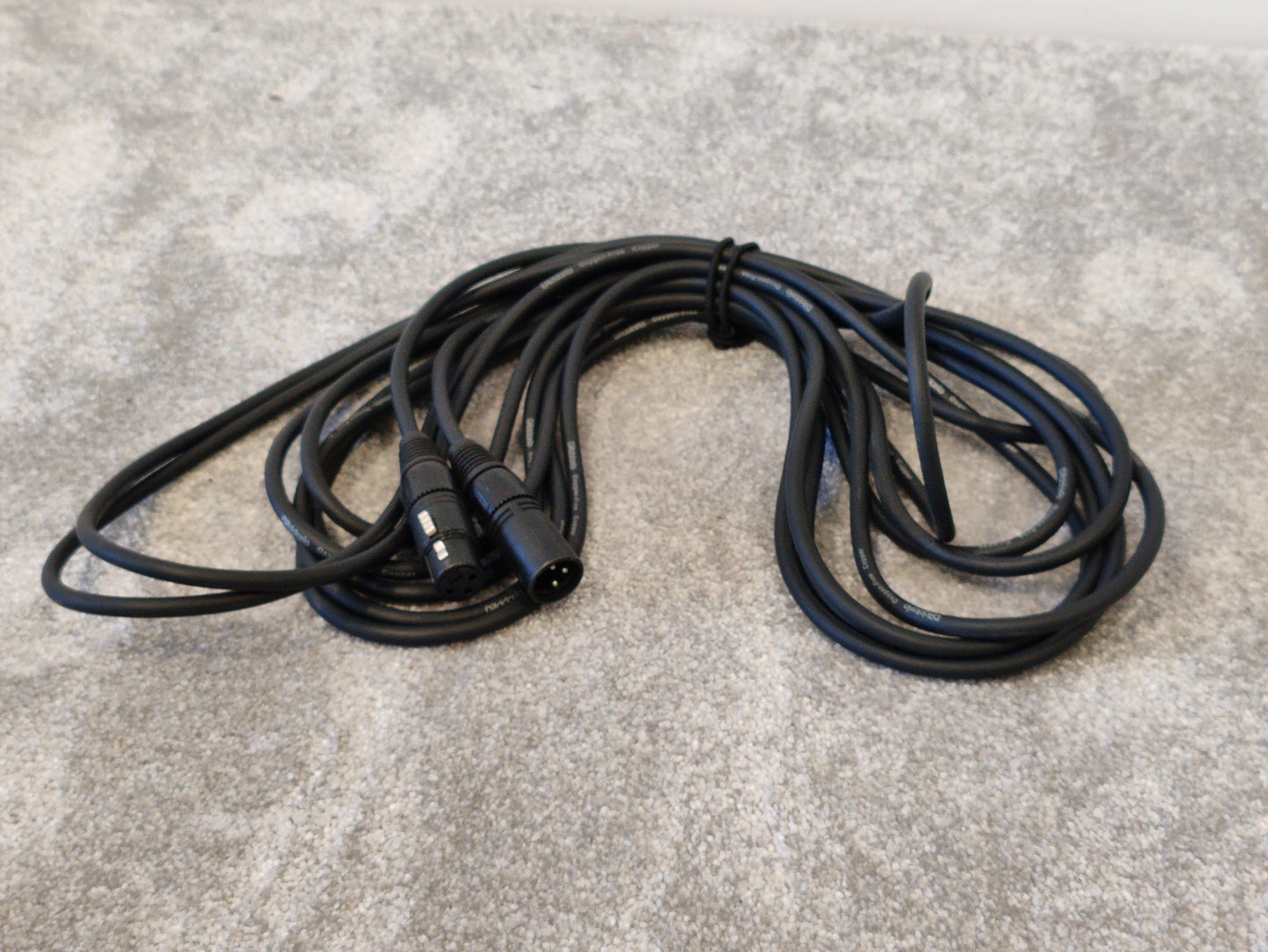 7.5m D'Addario XLR Microphone Cable Male to Female