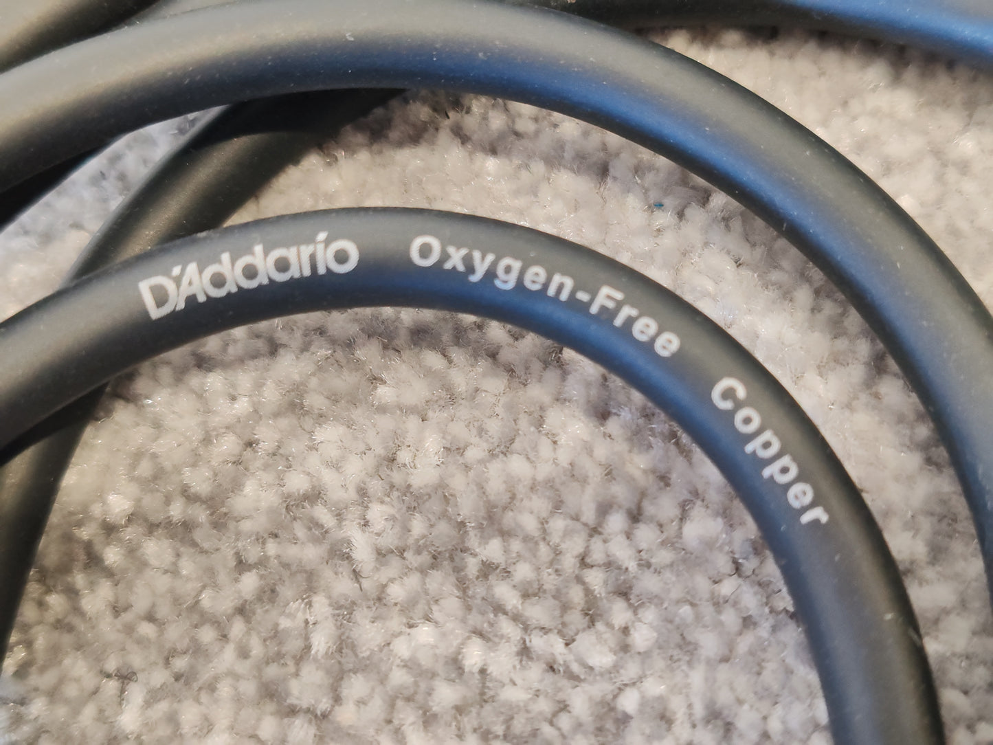 7.5m D'Addario XLR Microphone Cable Male to Female