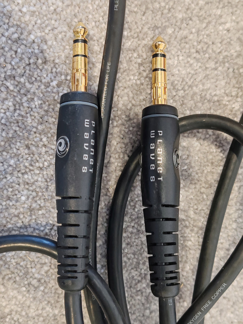 Planet Waves 1/4" TRS Stereo to 1/4" Stereo Audio Cable - 5m - image 1