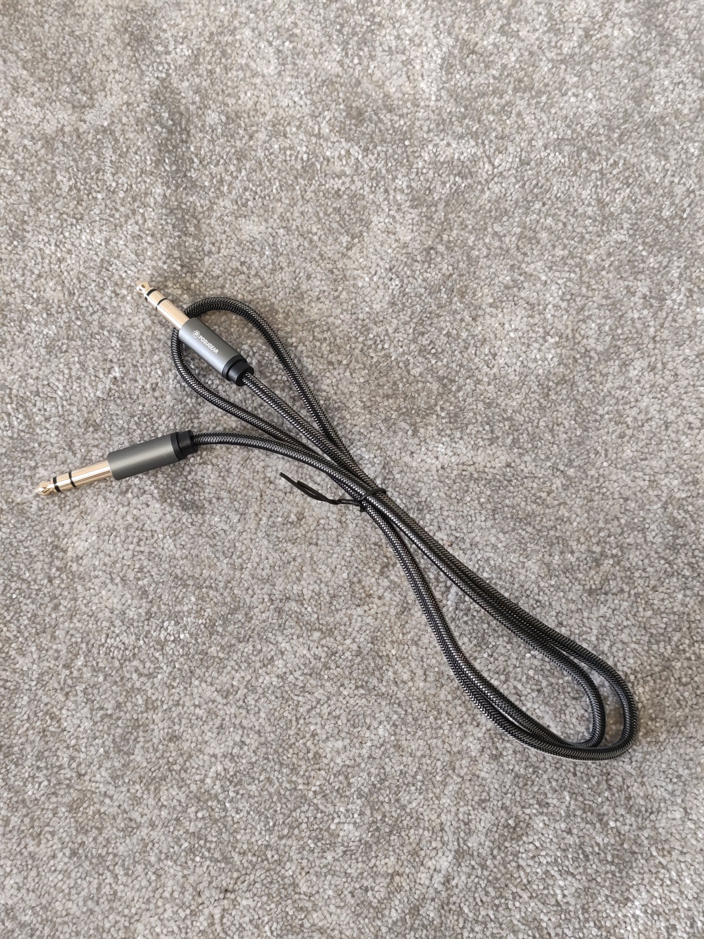 1M Posugear 1/4" TRS Stereo to 1/4" TRS Stereo Cable