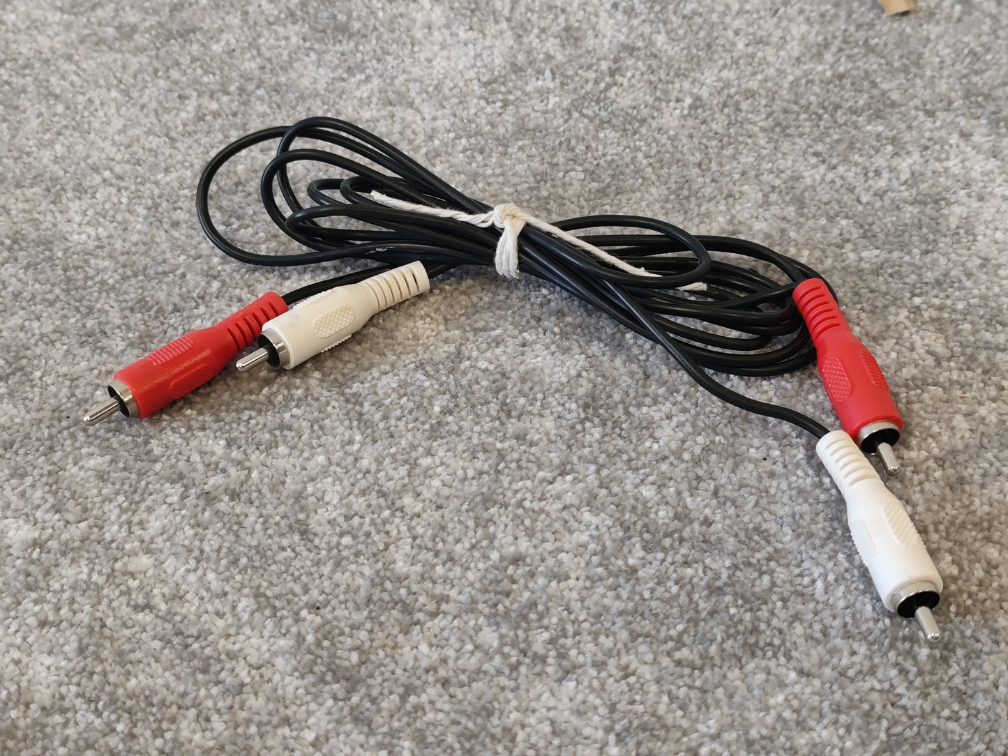 9x Dual RCA Phono Cables, Various Lengths, Brands and Plug Styles