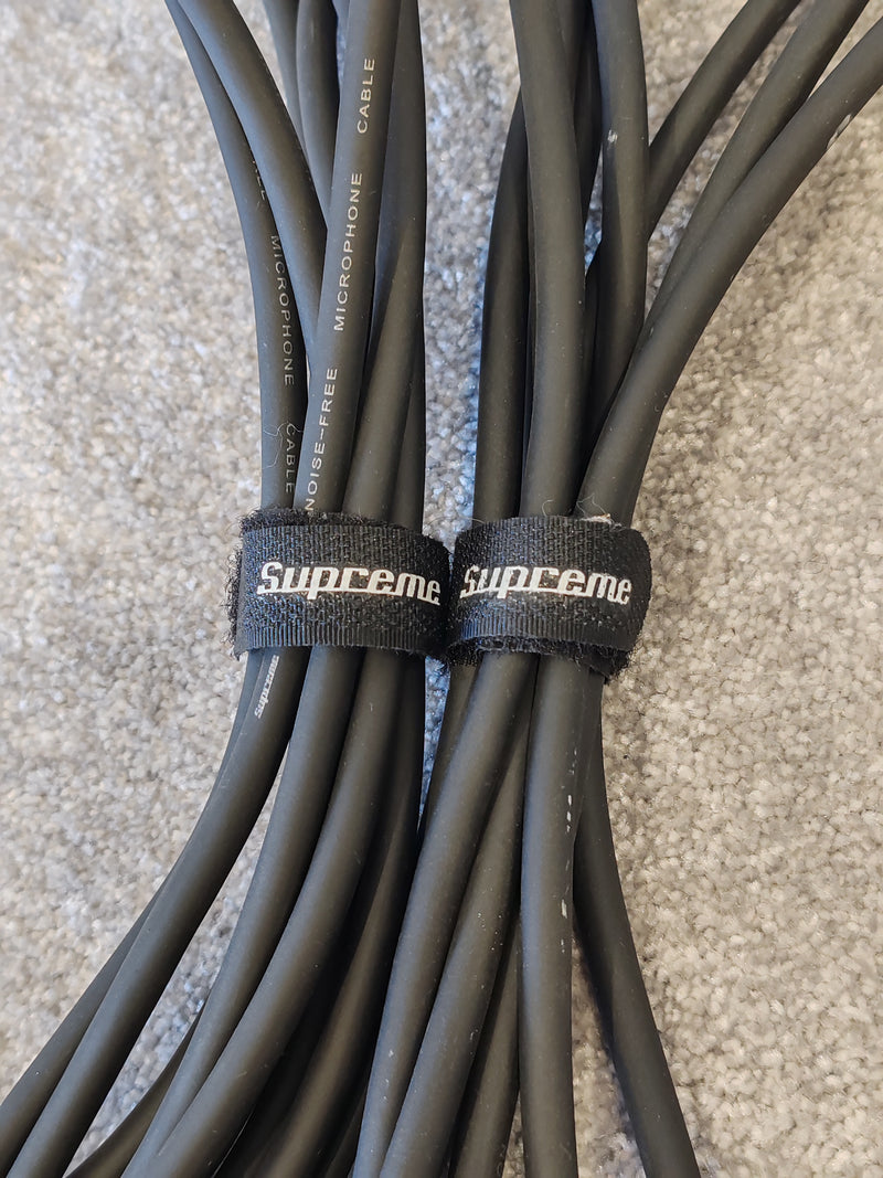 2x Supreme 5M XLR Male to 1/4" TRS Stereo Cable - image 4