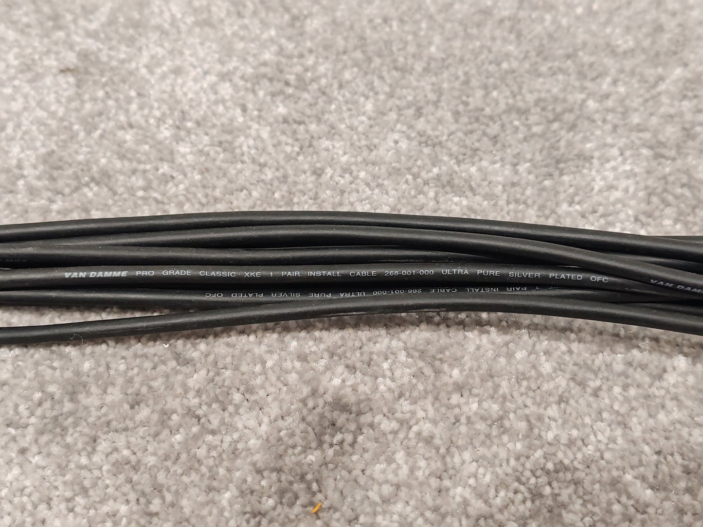10 way RCA Phono to 1/4" TRS Stereo Van Damme Cable - 2.5M