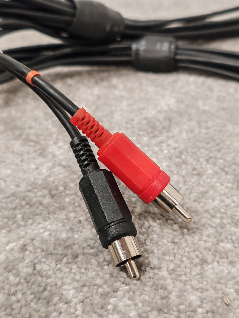10 way RCA Phono to 1/4" TRS Stereo Van Damme Cable - 2.5M - image 2