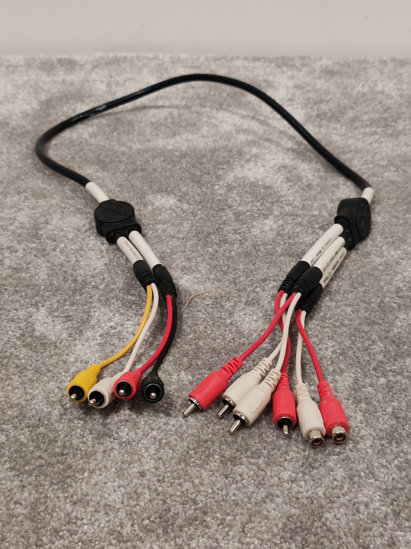 Soundcard Input Output RCA Phono Lead - Connects CD Player, Mixer, Line In