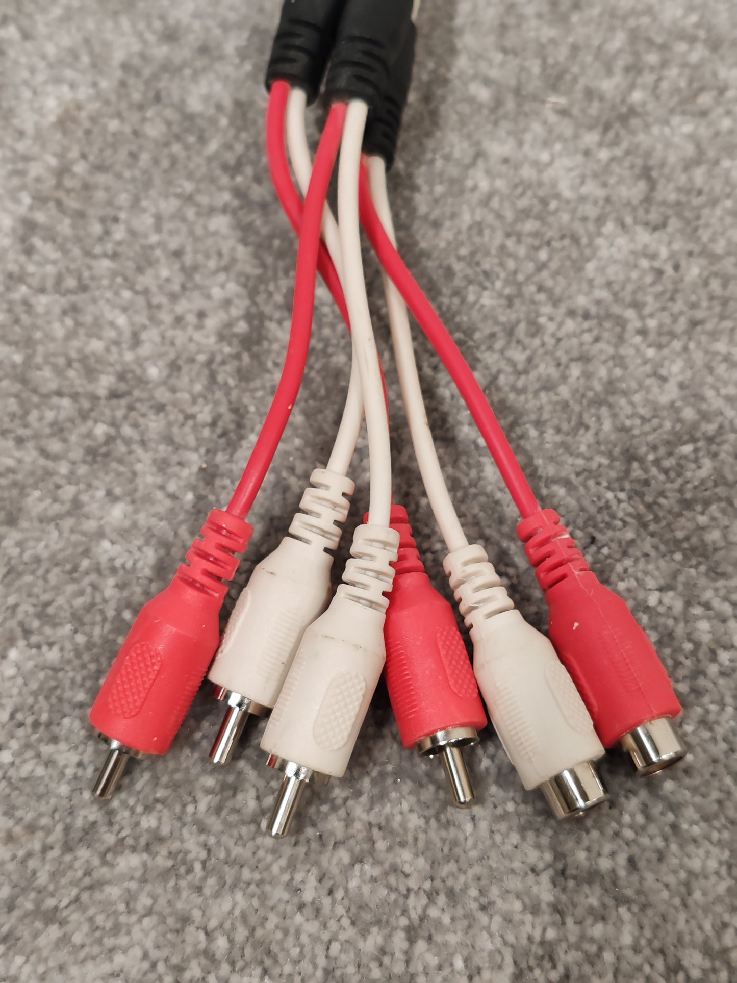 Soundcard Input Output RCA Phono Lead - Connects CD Player, Mixer, Line In