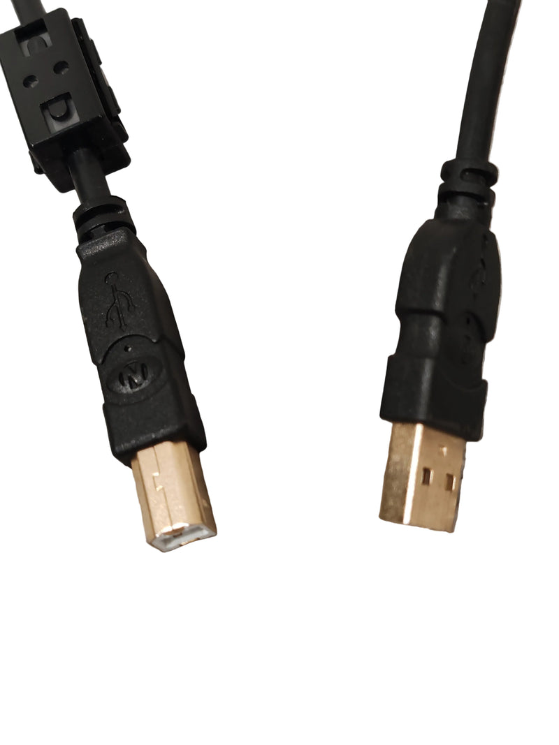 3M USB Cable A TO B AWM E318900 Style - Gold Plated Connectors - High-Speed Data Transfer - Excellent - image 1