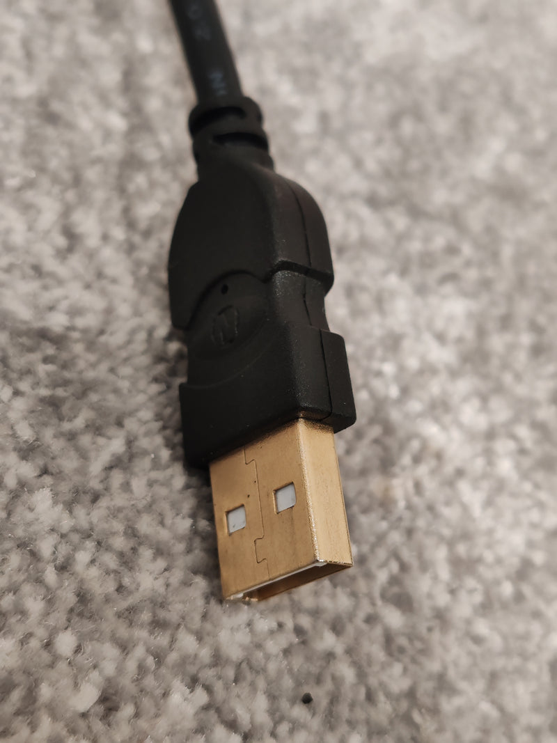 3M USB Cable A TO B AWM E318900 Style - Gold Plated Connectors - High-Speed Data Transfer - Excellent - image 2