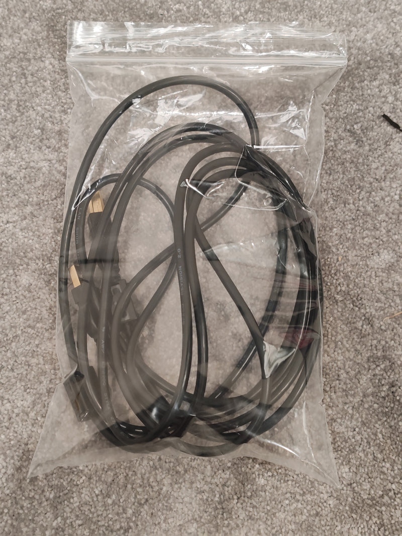 3M USB Cable A TO B AWM E318900 Style - Gold Plated Connectors - High-Speed Data Transfer - Excellent - image 4
