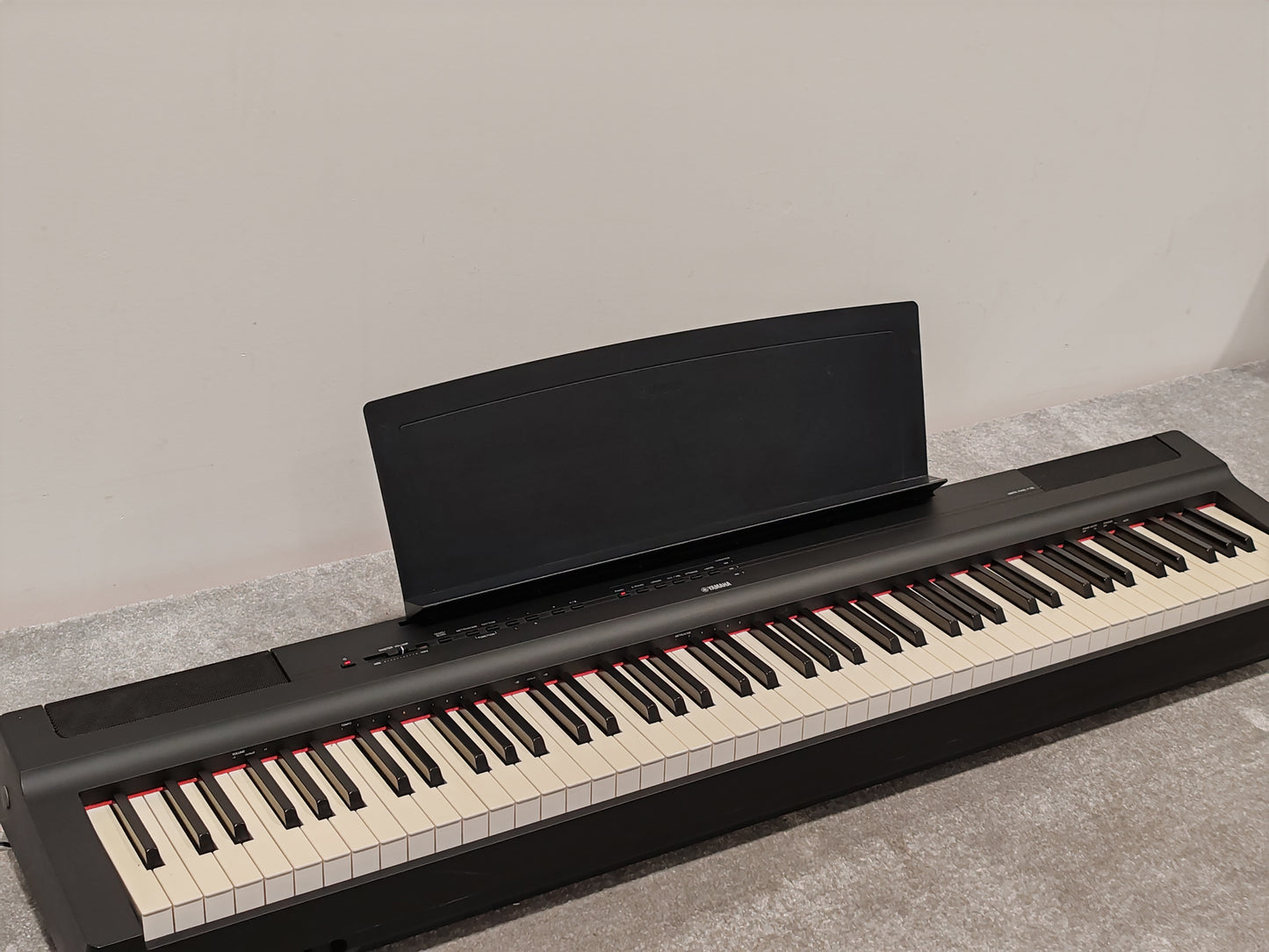 Yamaha P-125 88 Weighted Key Digital Piano w/ Sustain Pedal and Power Adapter