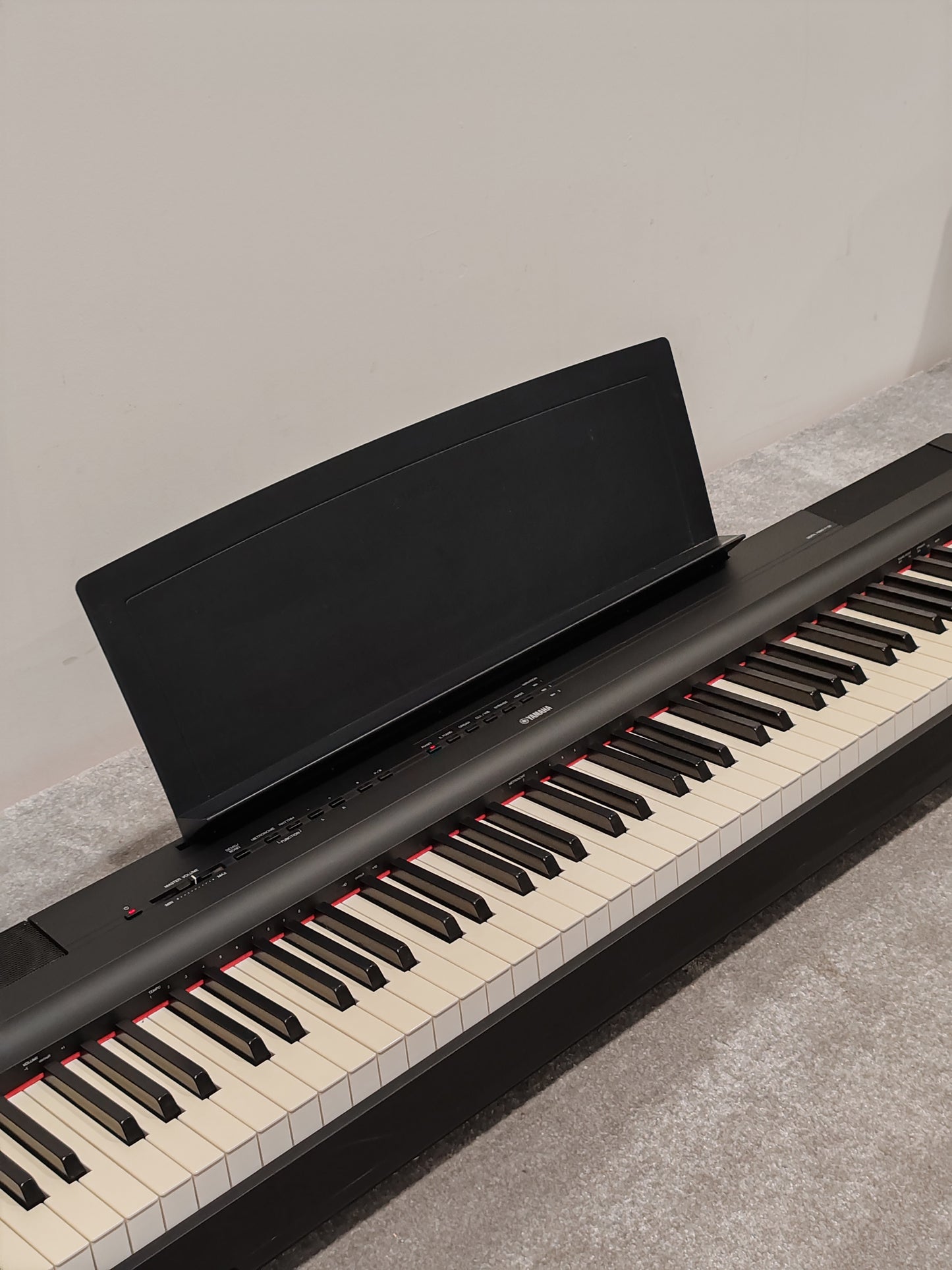 Yamaha P-125 88 Weighted Key Digital Piano w/ Sustain Pedal and Power Adapter