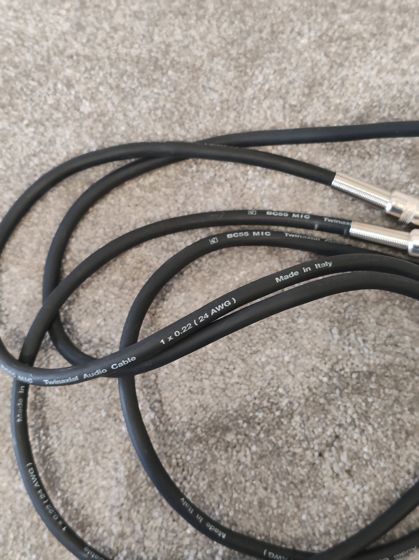 BC55 1/4" TRS Stereo 2M Mic Cable - Twinaxial