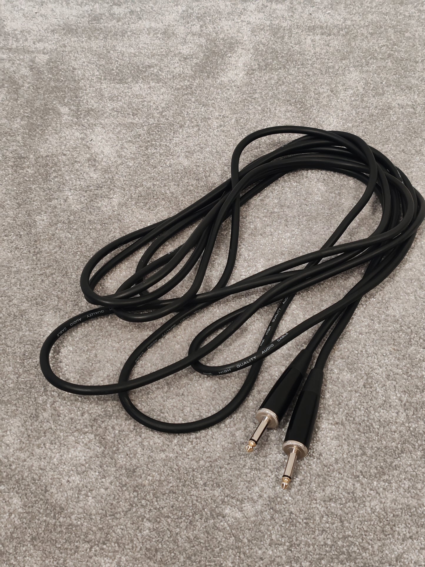 Stagg 1/4" TS Mono High Quality Guitar Cable - 6M
