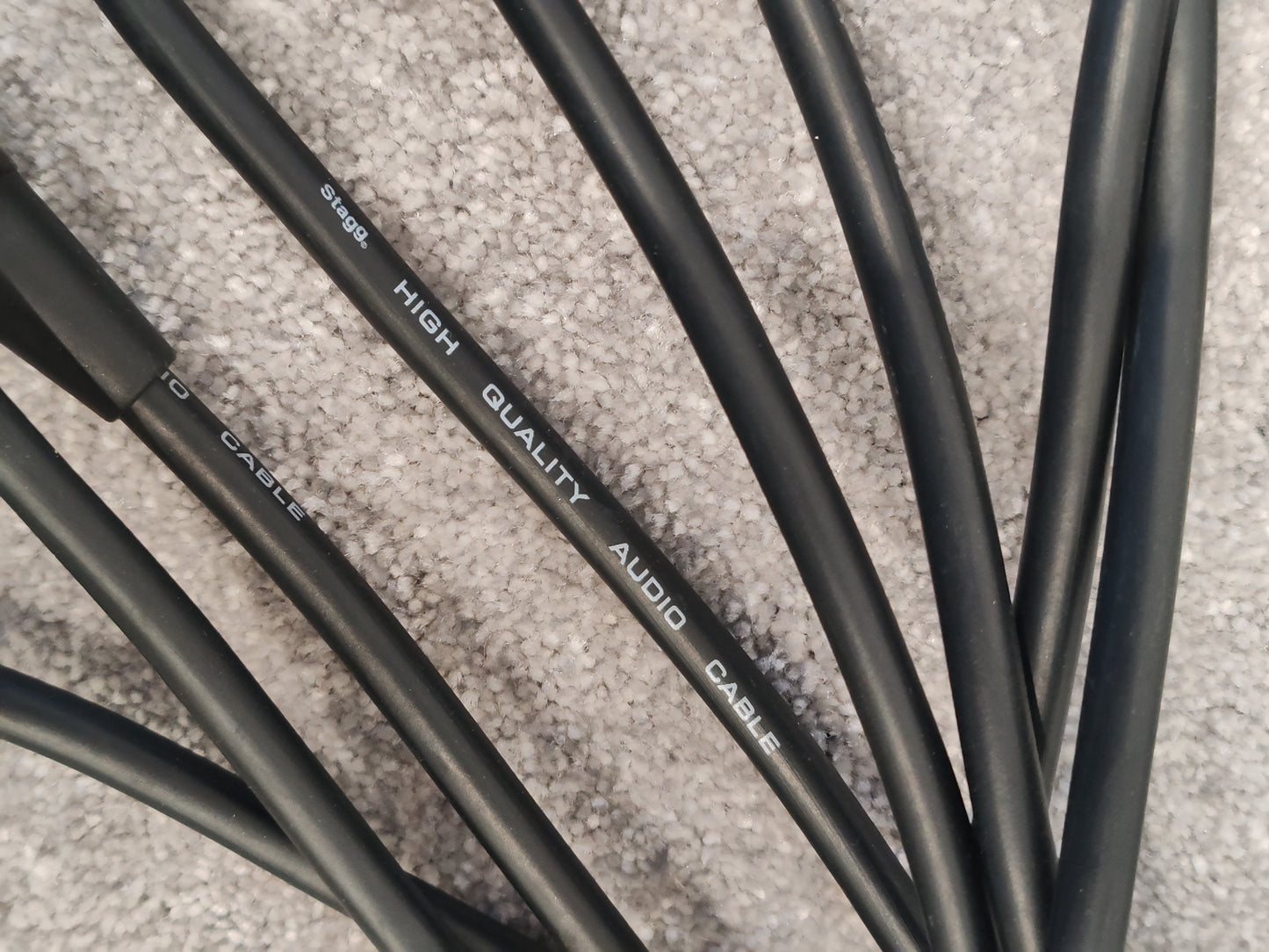 Stagg 1/4" TS Mono High Quality Guitar Cable - 6M