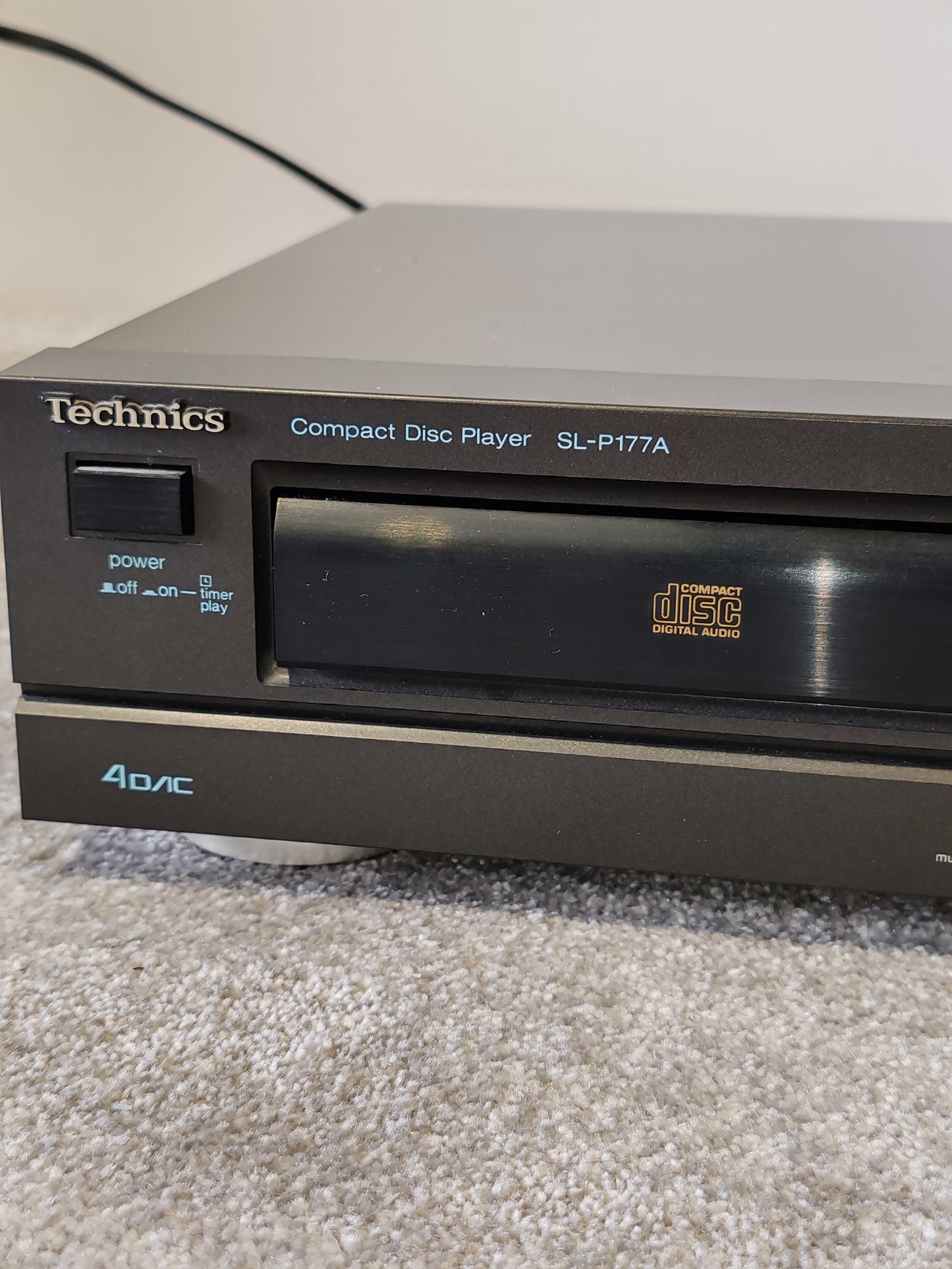 Technics SL-P177A CD Player – Very Good Condition