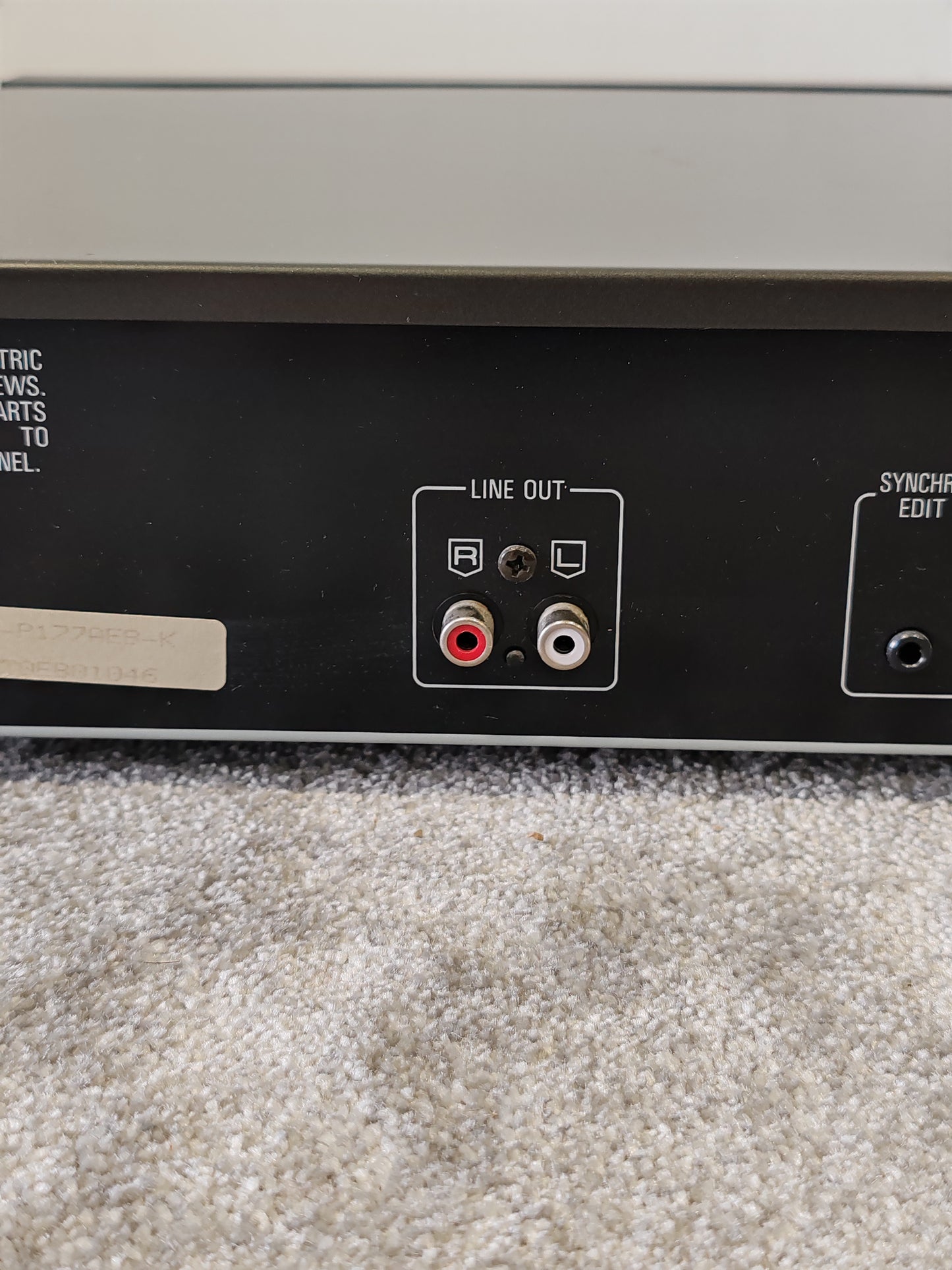 Technics SL-P177A CD Player – Very Good Condition