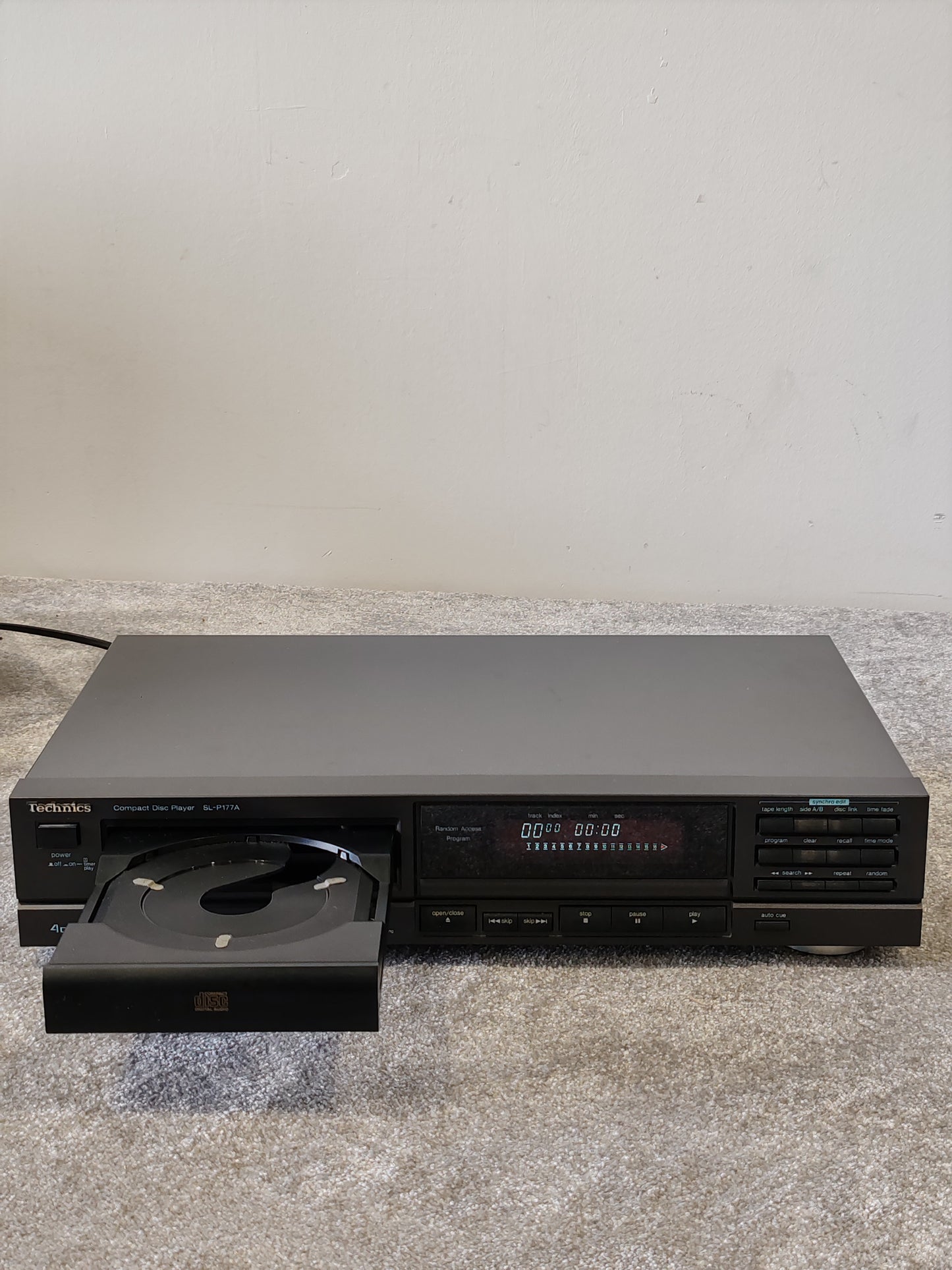 Technics SL-P177A CD Player – Very Good Condition