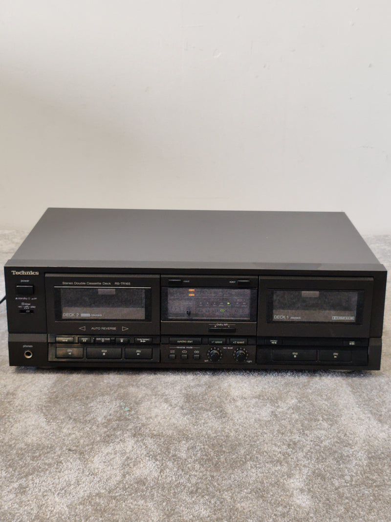 Technics RS-TR165 Stereo Double Cassette Deck - Very Good Condition - image 1