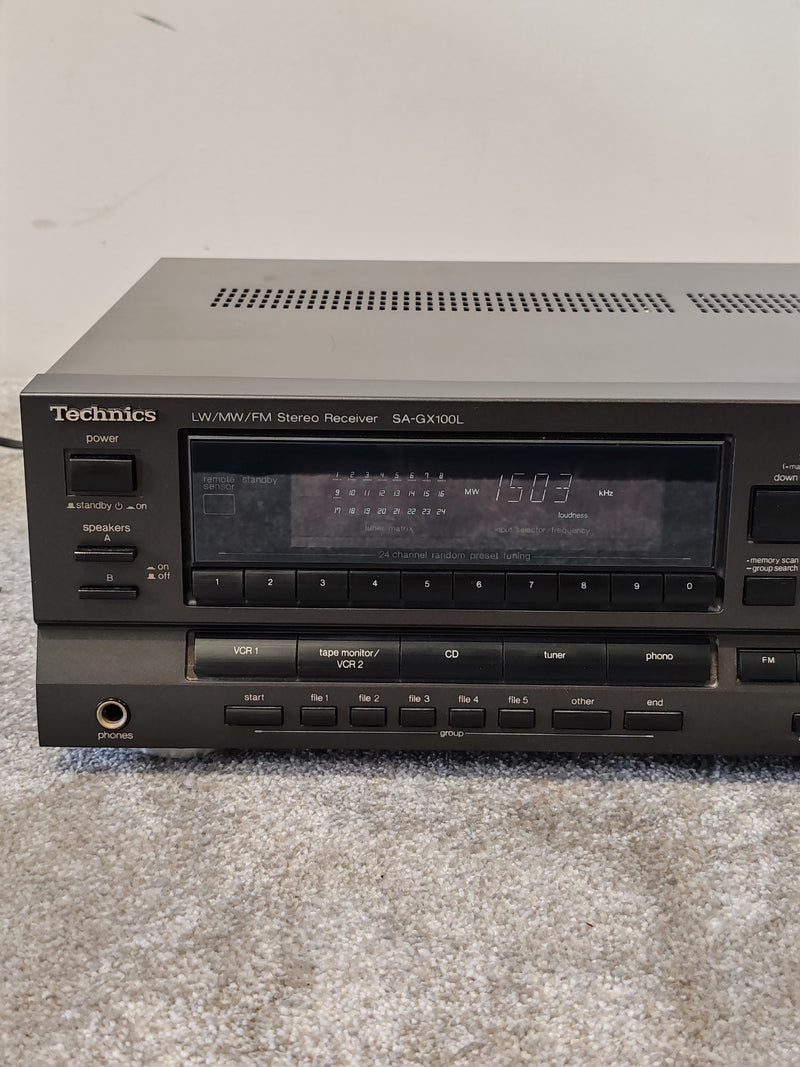 Technics SA-GX100L Stereo Receiver - Classic Hi-Fi Performance Very Good Condition - image 2