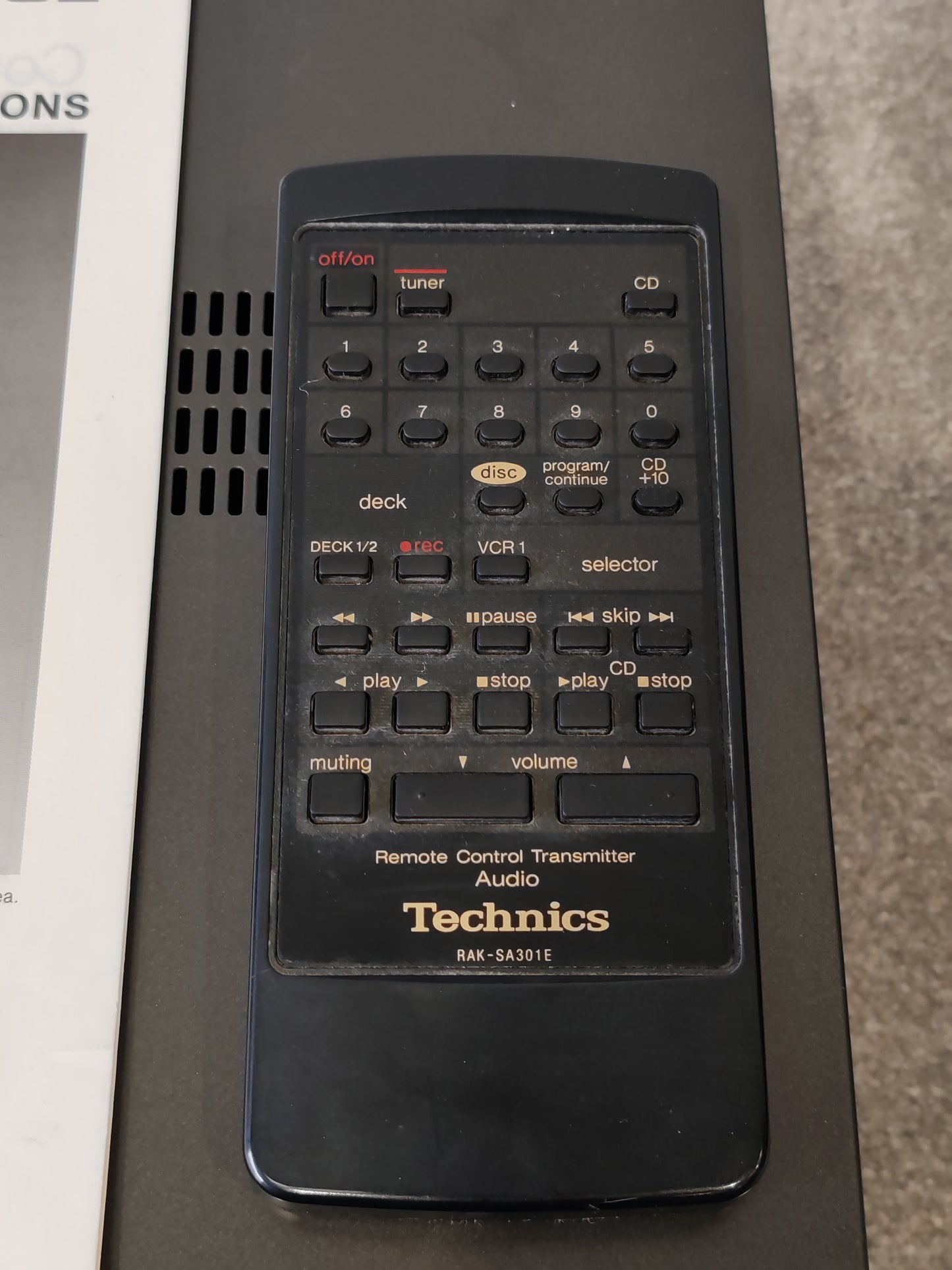 Technics SA-GX100L Stereo Receiver – Classic Hi-Fi Performance Very Good Condition